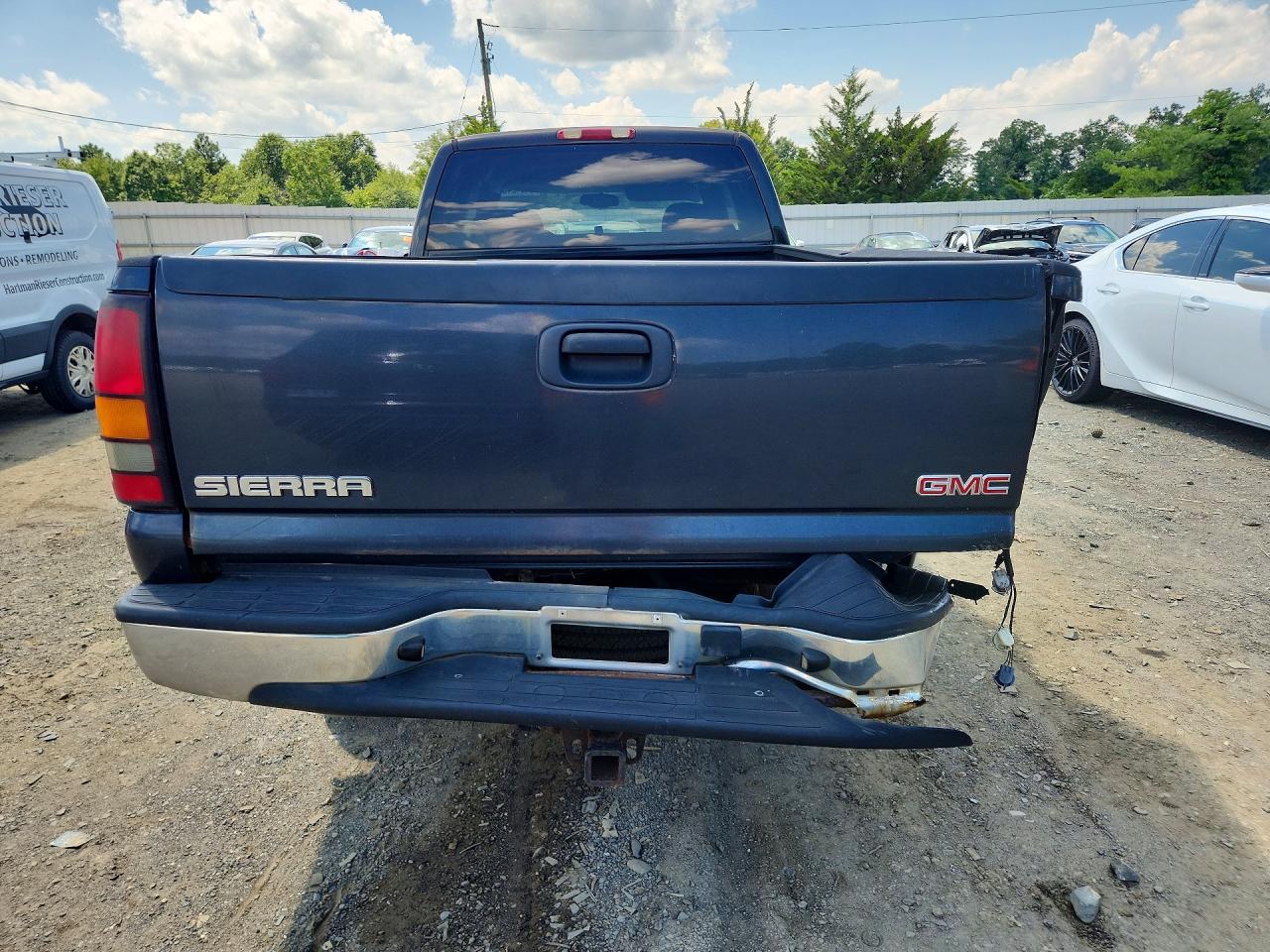 2004 Gmc Sierra K2500 Heavy Duty Black vin: 1GTHK29G34E383546