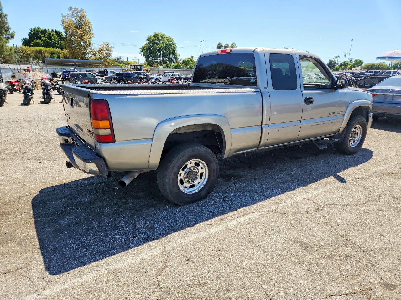 2003 Gmc Sierra K2500 Heavy Duty Gray vin: 1GTHK29G43E117631