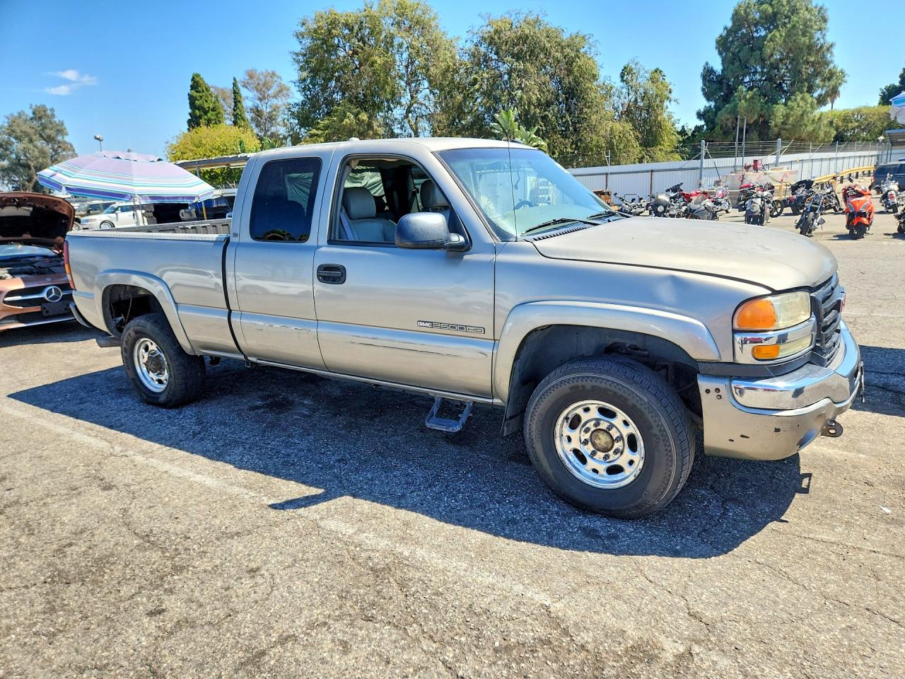 2003 Gmc Sierra K2500 Heavy Duty Gray vin: 1GTHK29G43E117631