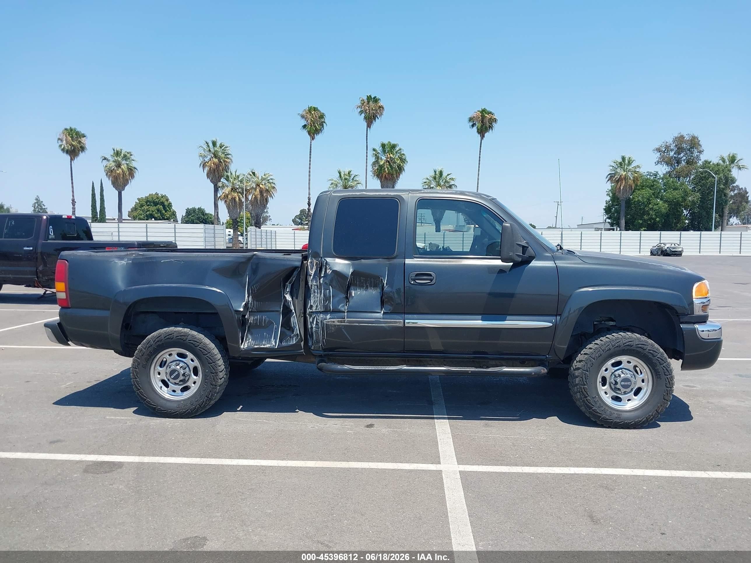 2003 Gmc Sierra 2500hd Sle Gray vin: 1GTHK29GX3E200254