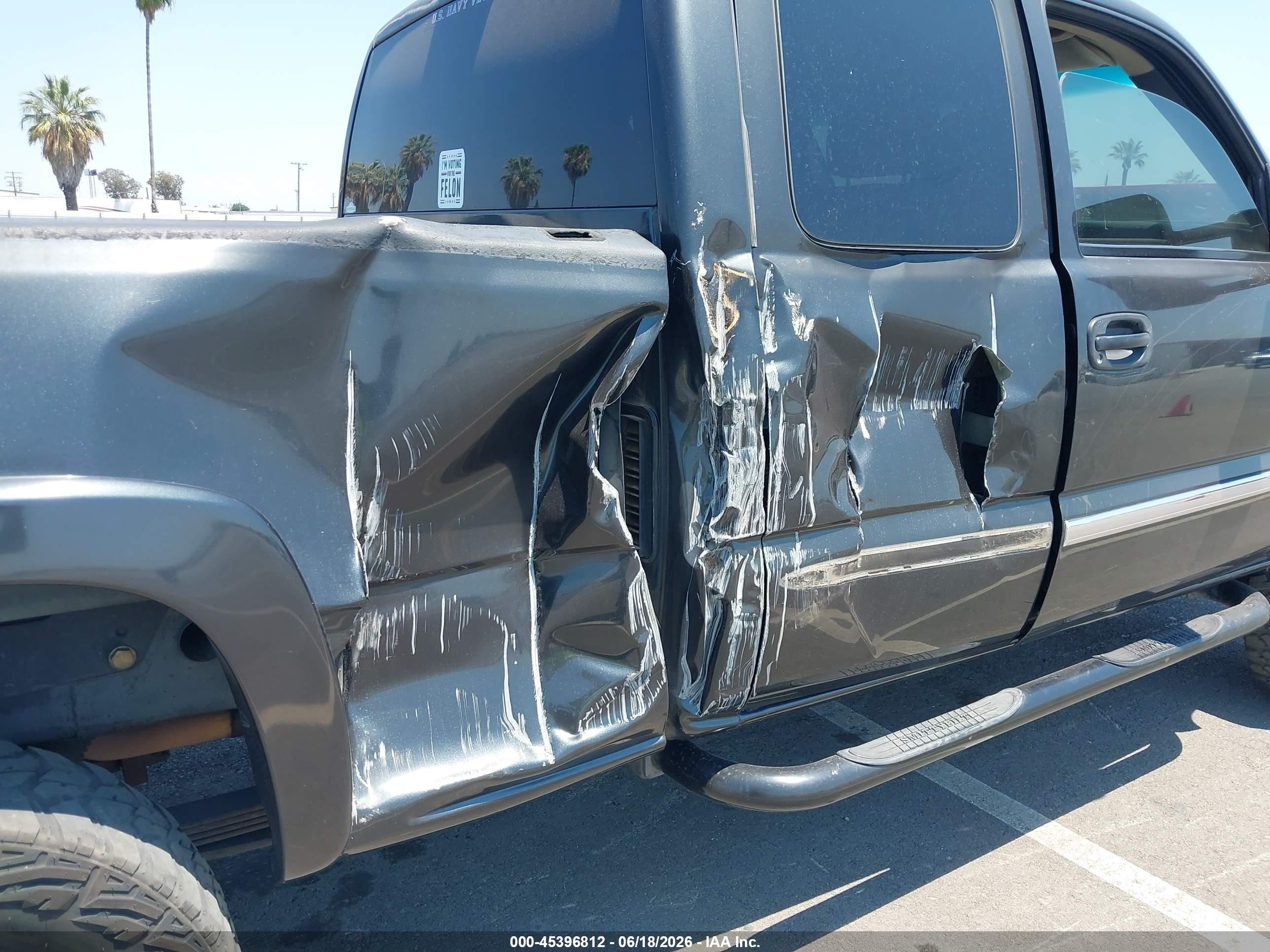 2003 Gmc Sierra 2500hd Sle Gray vin: 1GTHK29GX3E200254