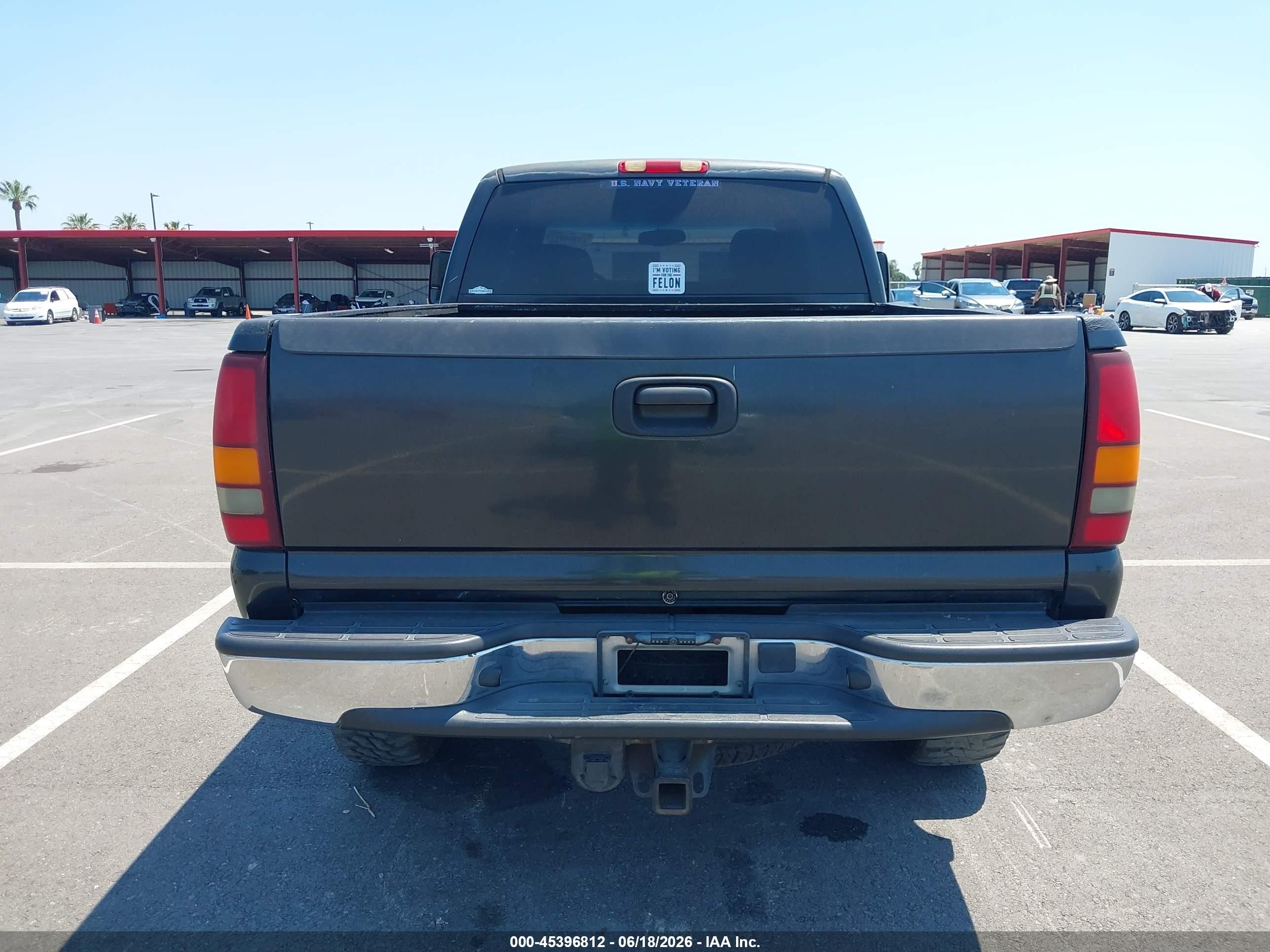 2003 Gmc Sierra 2500hd Sle Gray vin: 1GTHK29GX3E200254