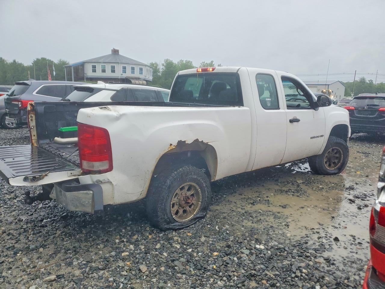 2008 Gmc Sierra 2500 Gray vin: 1GTHK29K18E107263