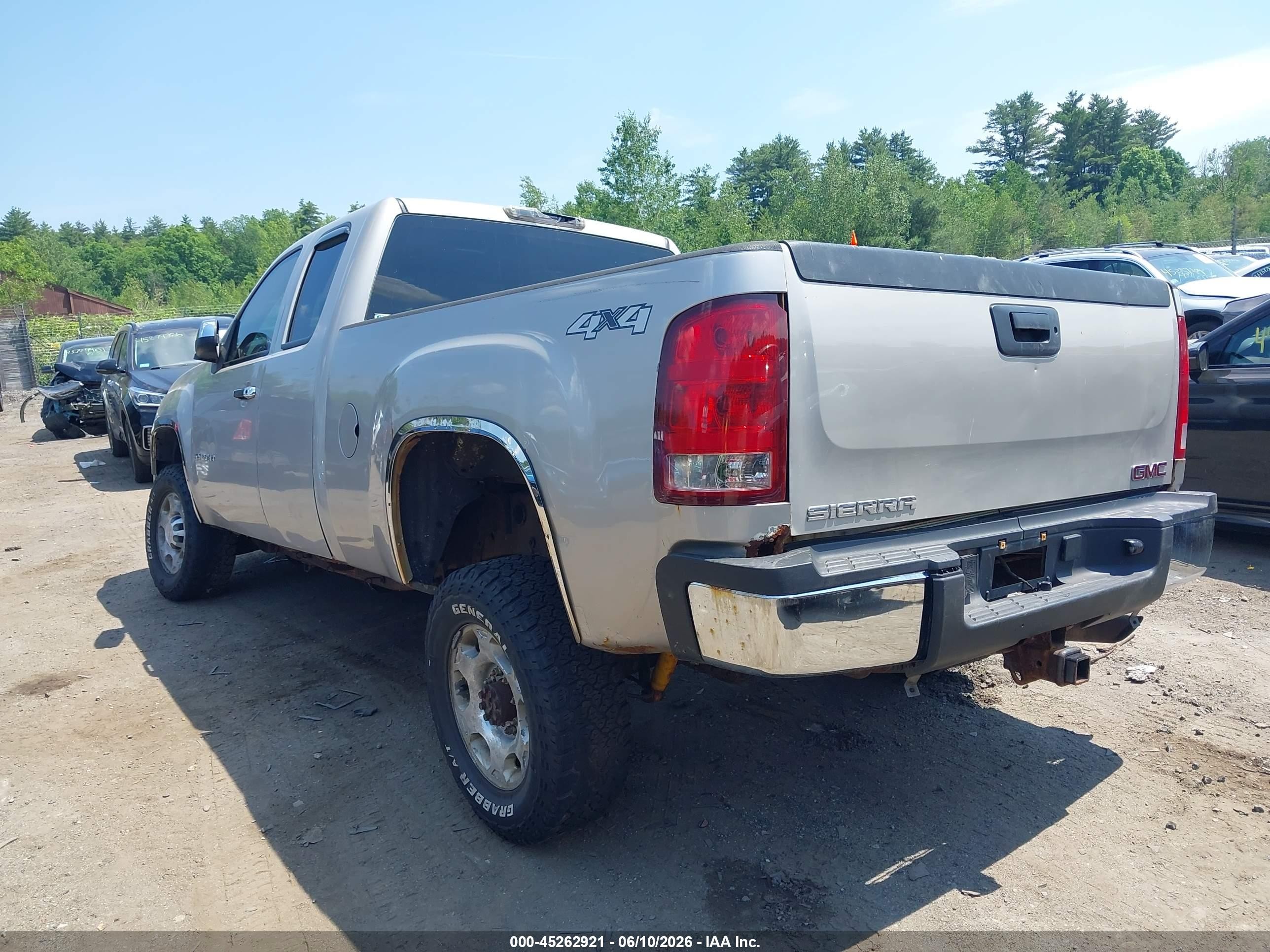 2008 Gmc Sierra 2500hd Work Truck Beige vin: 1GTHK29K18E170072