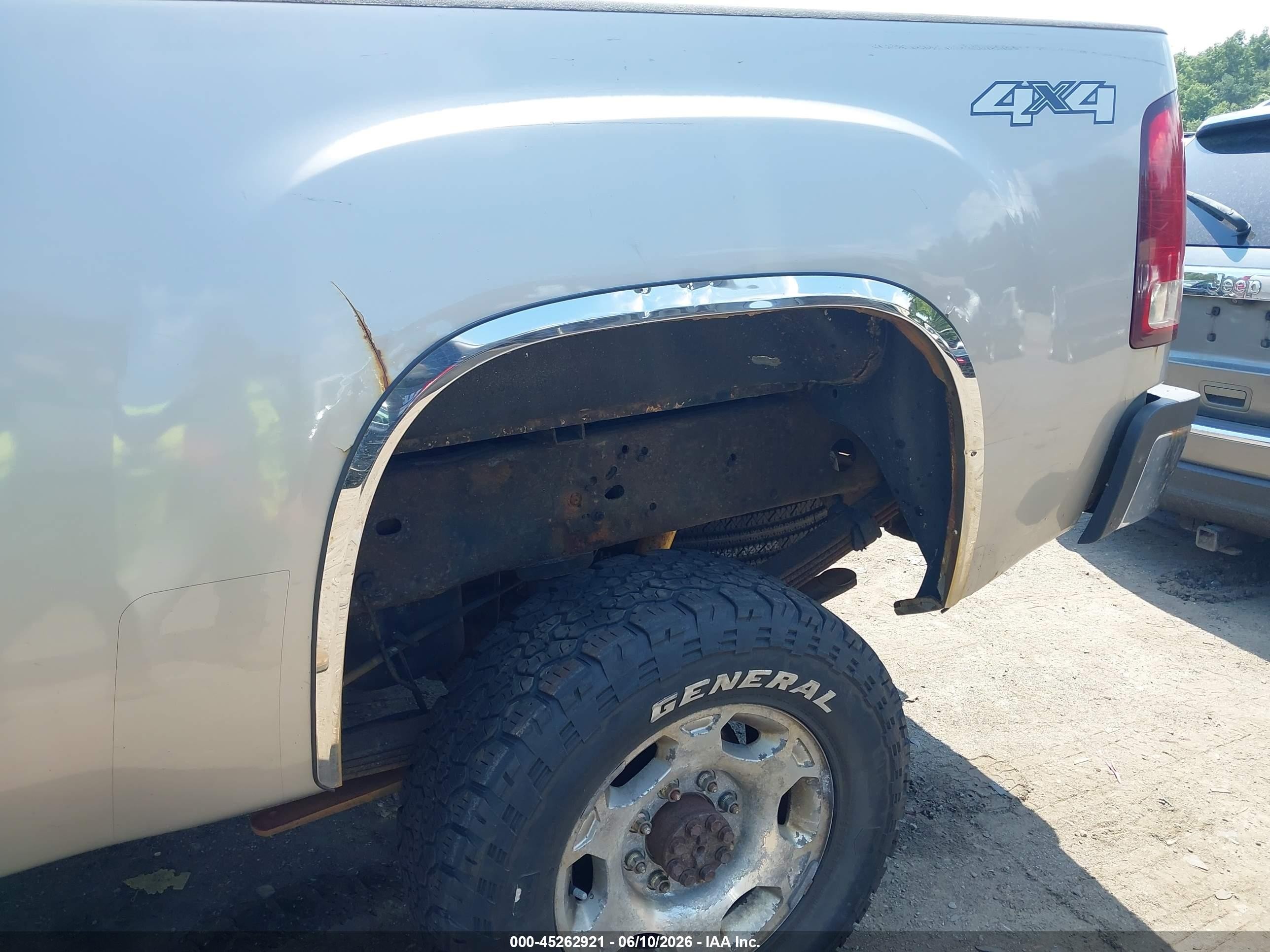2008 Gmc Sierra 2500hd Work Truck Beige vin: 1GTHK29K18E170072