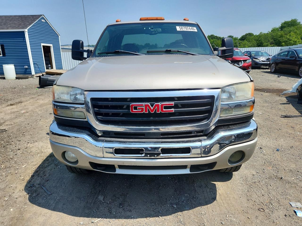 2006 Gmc Sierra K2500 Heavy Duty Желто-коричневый vin: 1GTHK29U06E201780