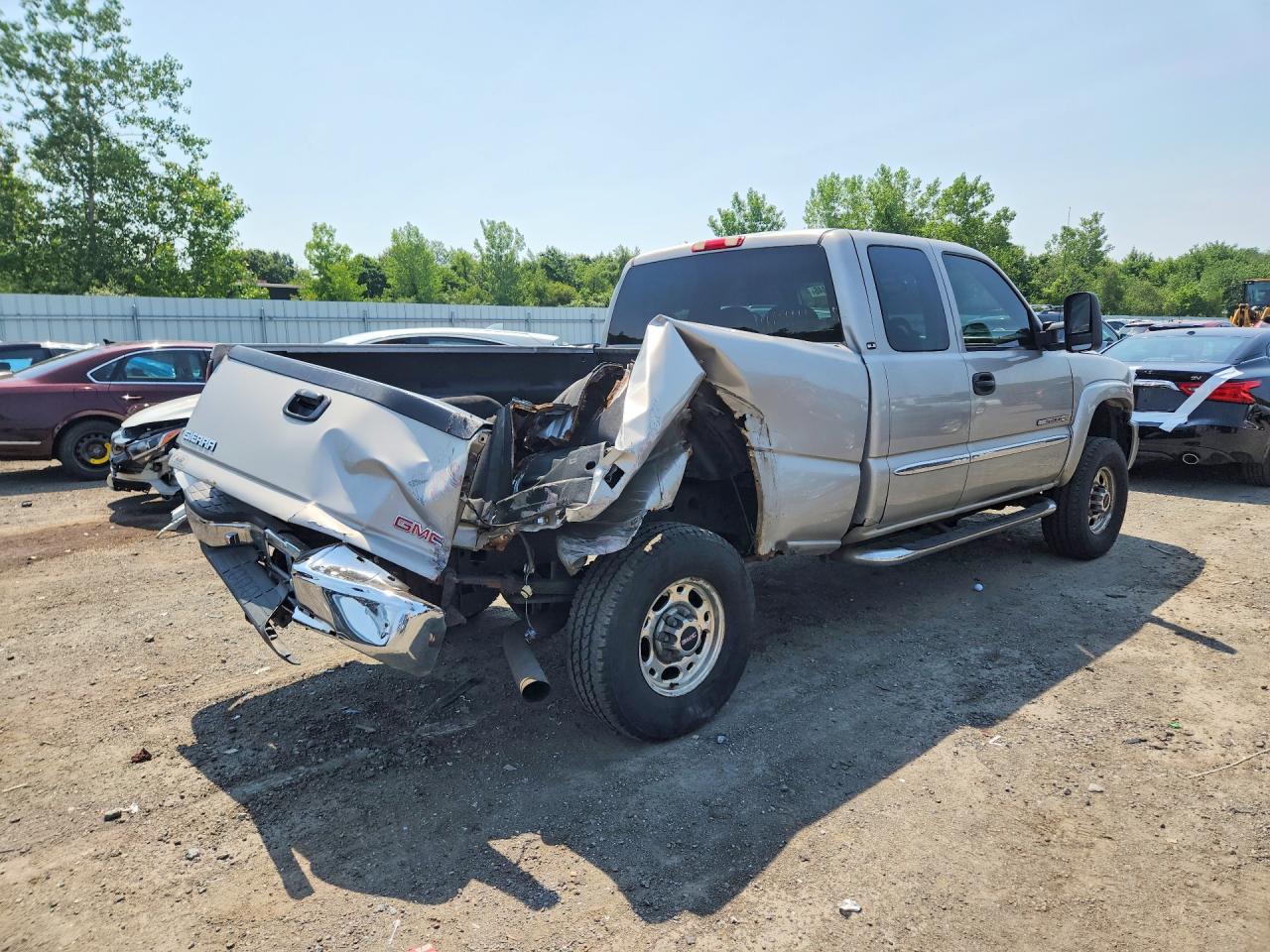 2006 Gmc Sierra K2500 Heavy Duty Желто-коричневый vin: 1GTHK29U06E201780