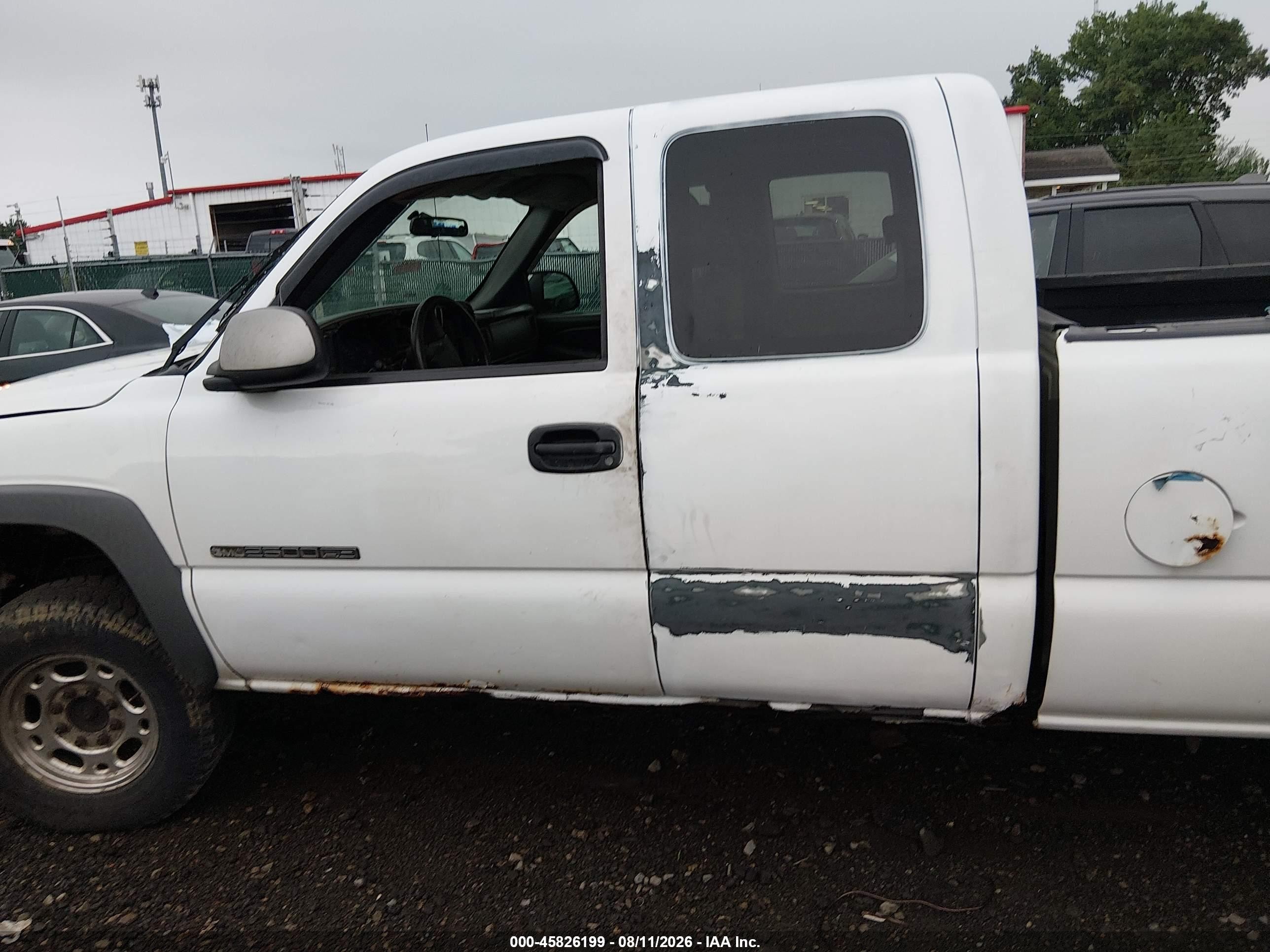 2006 Gmc Sierra 2500hd Sl White vin: 1GTHK29U26E200954