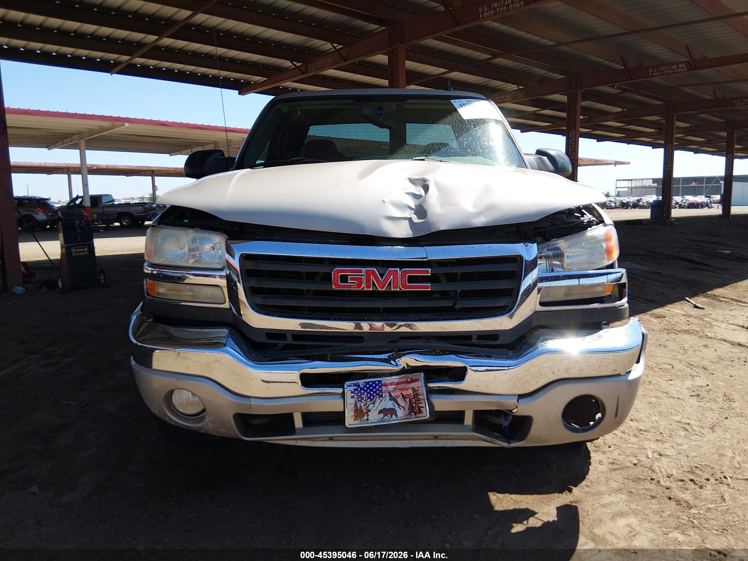 2005 Gmc Sierra 2500hd Sle Silver vin: 1GTHK29U35E257307