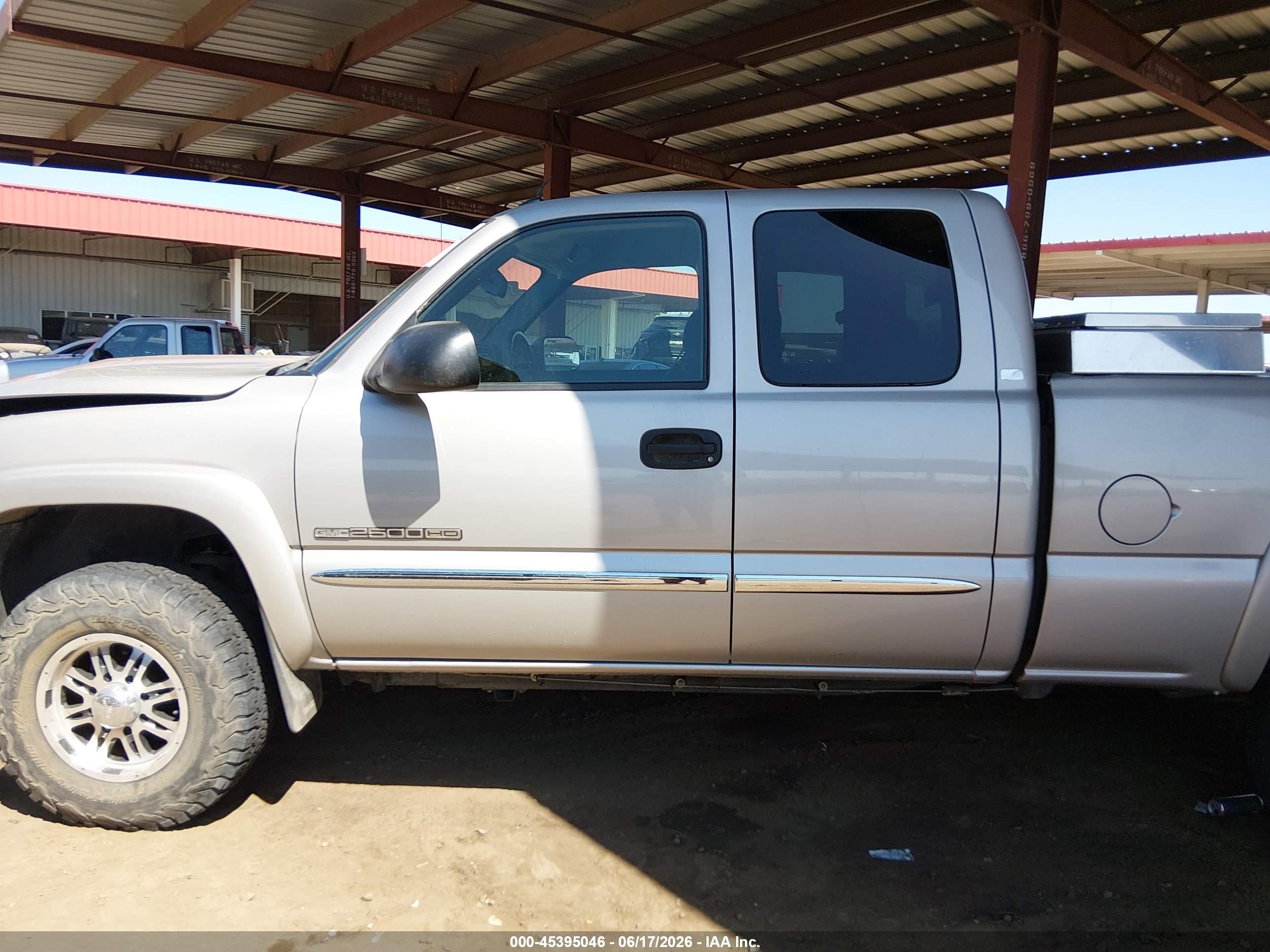 2005 Gmc Sierra 2500hd Sle Silver vin: 1GTHK29U35E257307