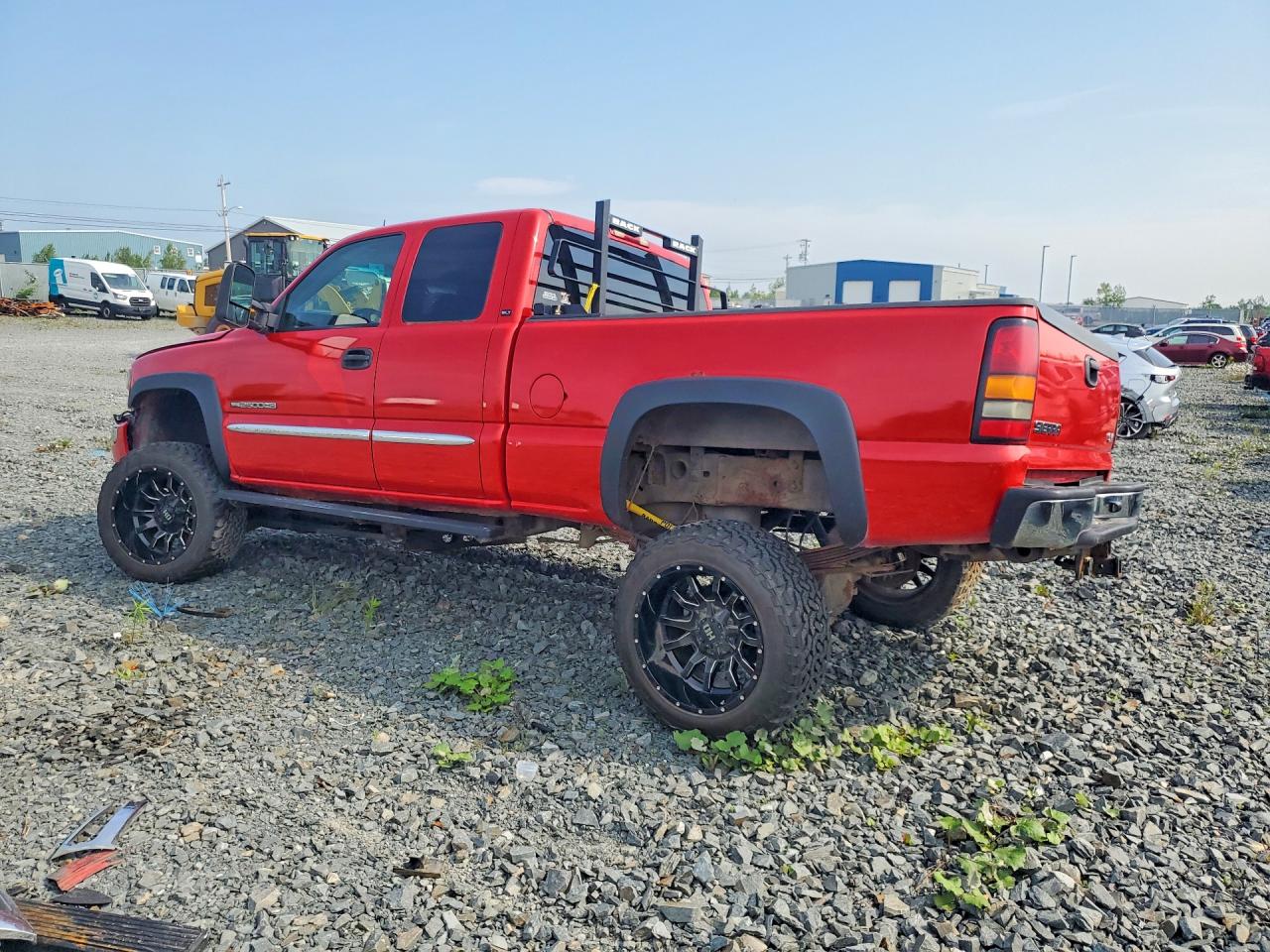 2004 Gmc Sierra K2500 Heavy Duty Red vin: 1GTHK29U44E371301