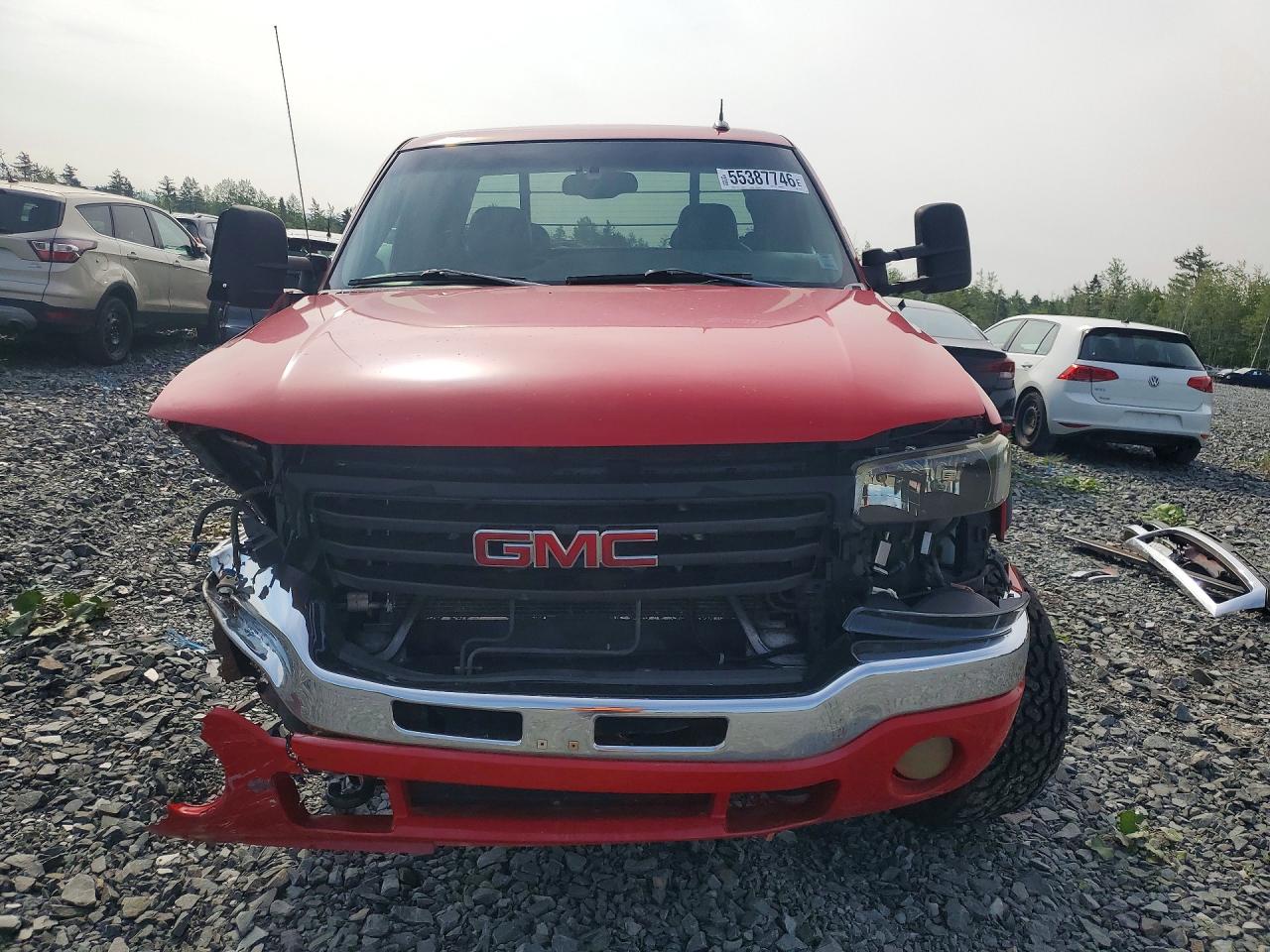 2004 Gmc Sierra K2500 Heavy Duty Red vin: 1GTHK29U44E371301