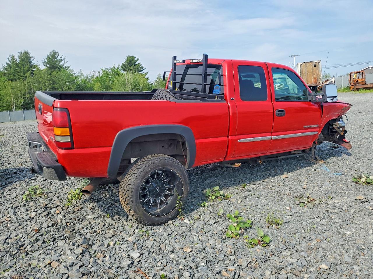 2004 Gmc Sierra K2500 Heavy Duty Red vin: 1GTHK29U44E371301