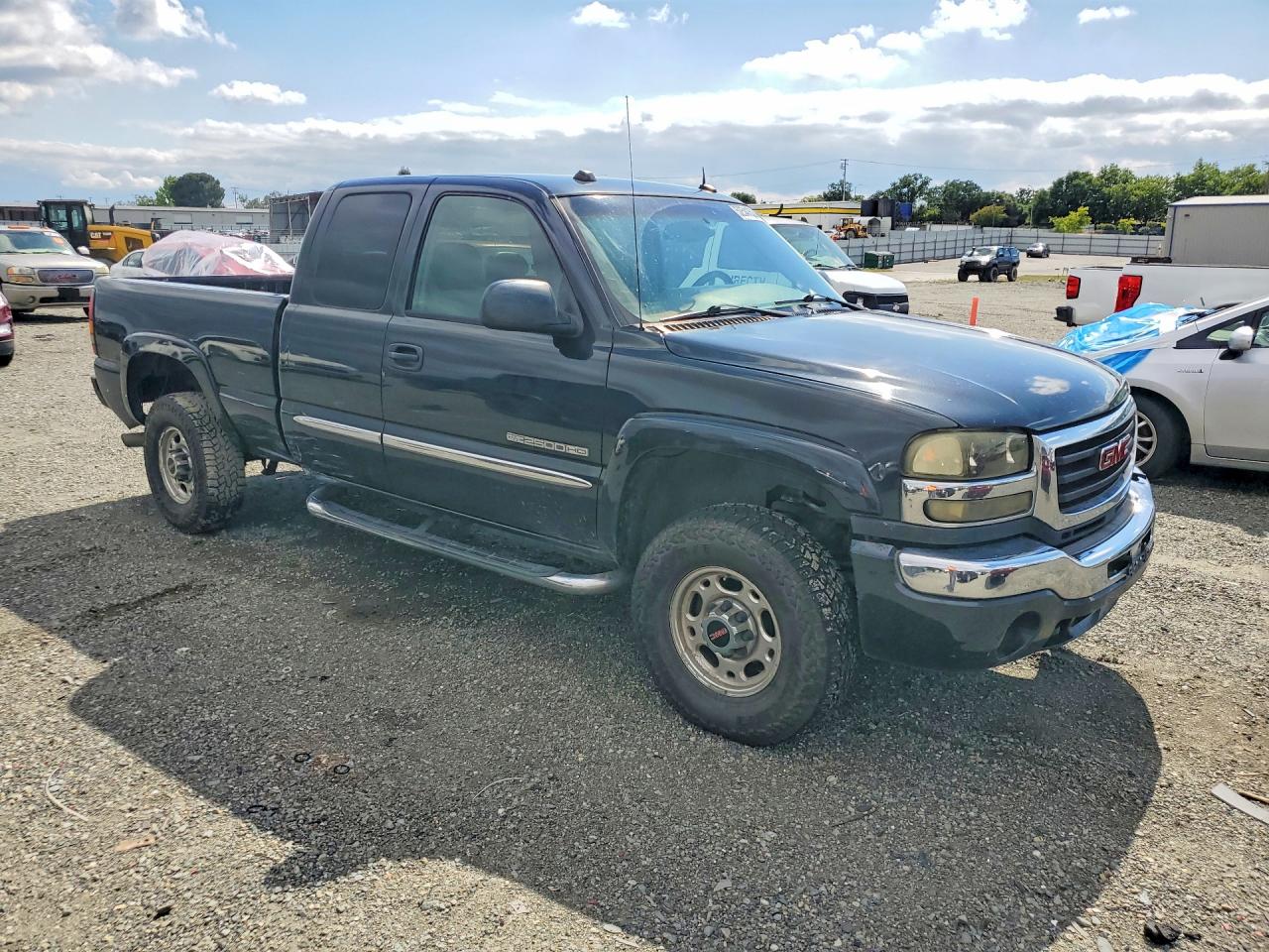 2004 Gmc Sierra 2500 Black vin: 1GTHK29U54E148586