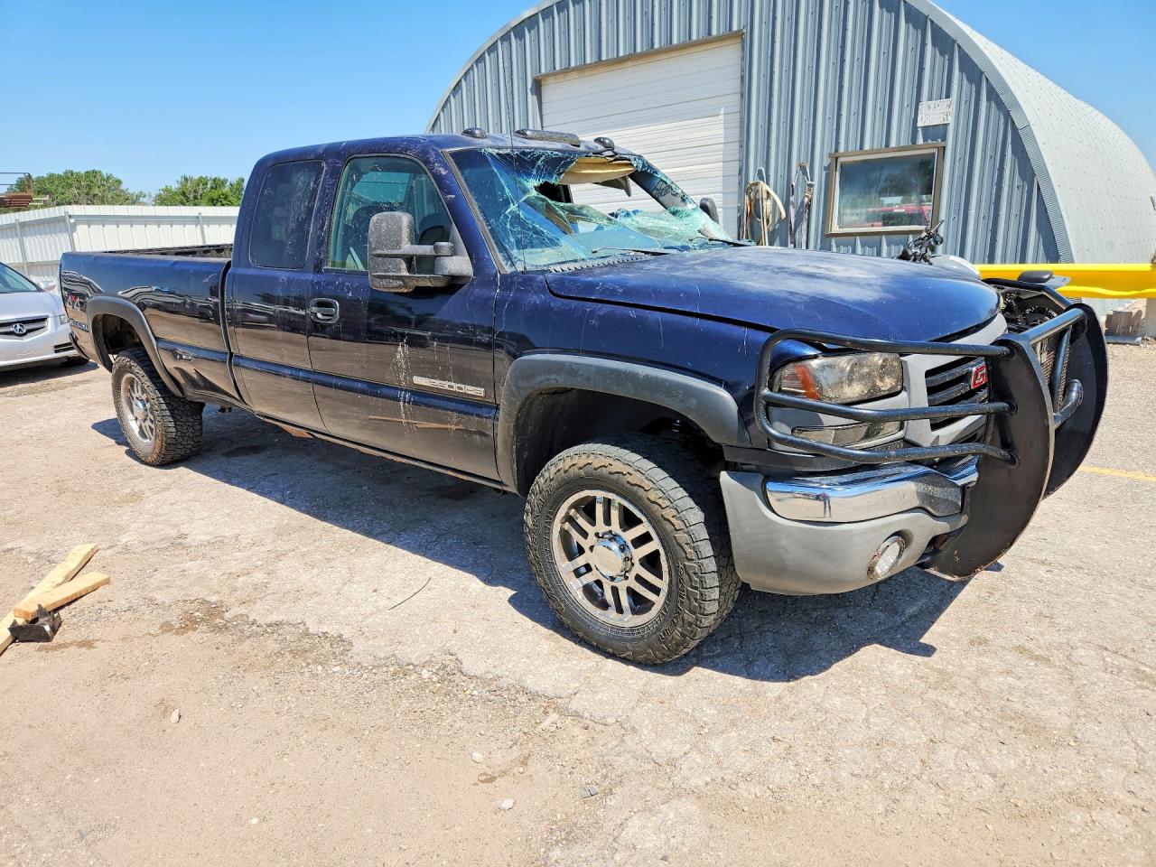 2006 Gmc Sierra K2500 Heavy Duty Blue vin: 1GTHK29U66E183771