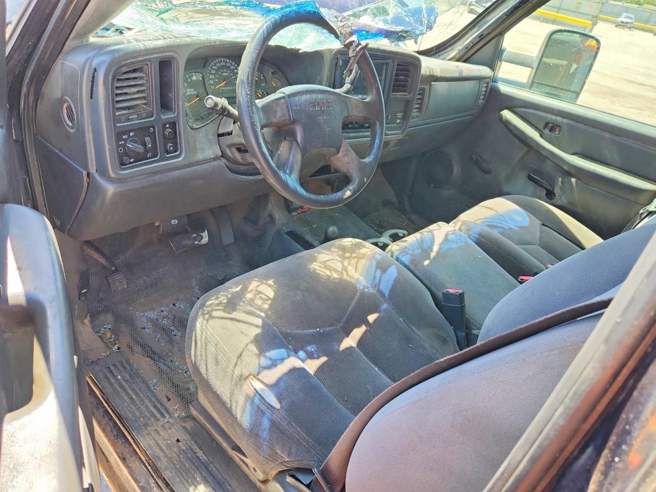 2006 Gmc Sierra K2500 Heavy Duty Blue vin: 1GTHK29U66E183771