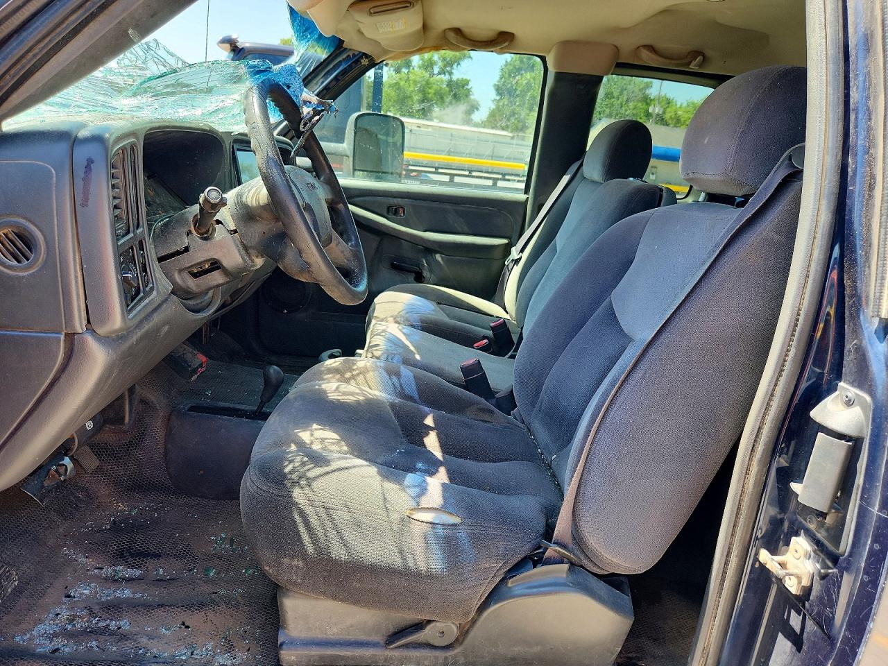 2006 Gmc Sierra K2500 Heavy Duty Blue vin: 1GTHK29U66E183771