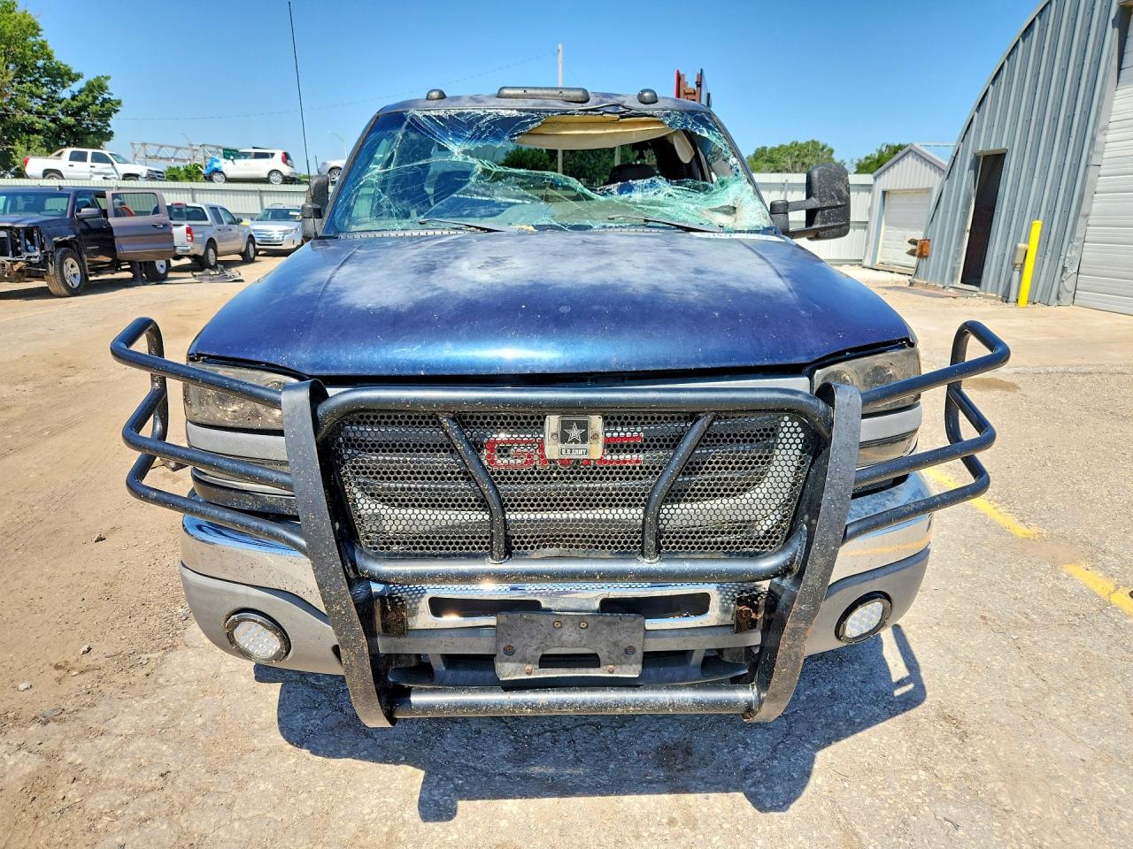 2006 Gmc Sierra K2500 Heavy Duty Blue vin: 1GTHK29U66E183771
