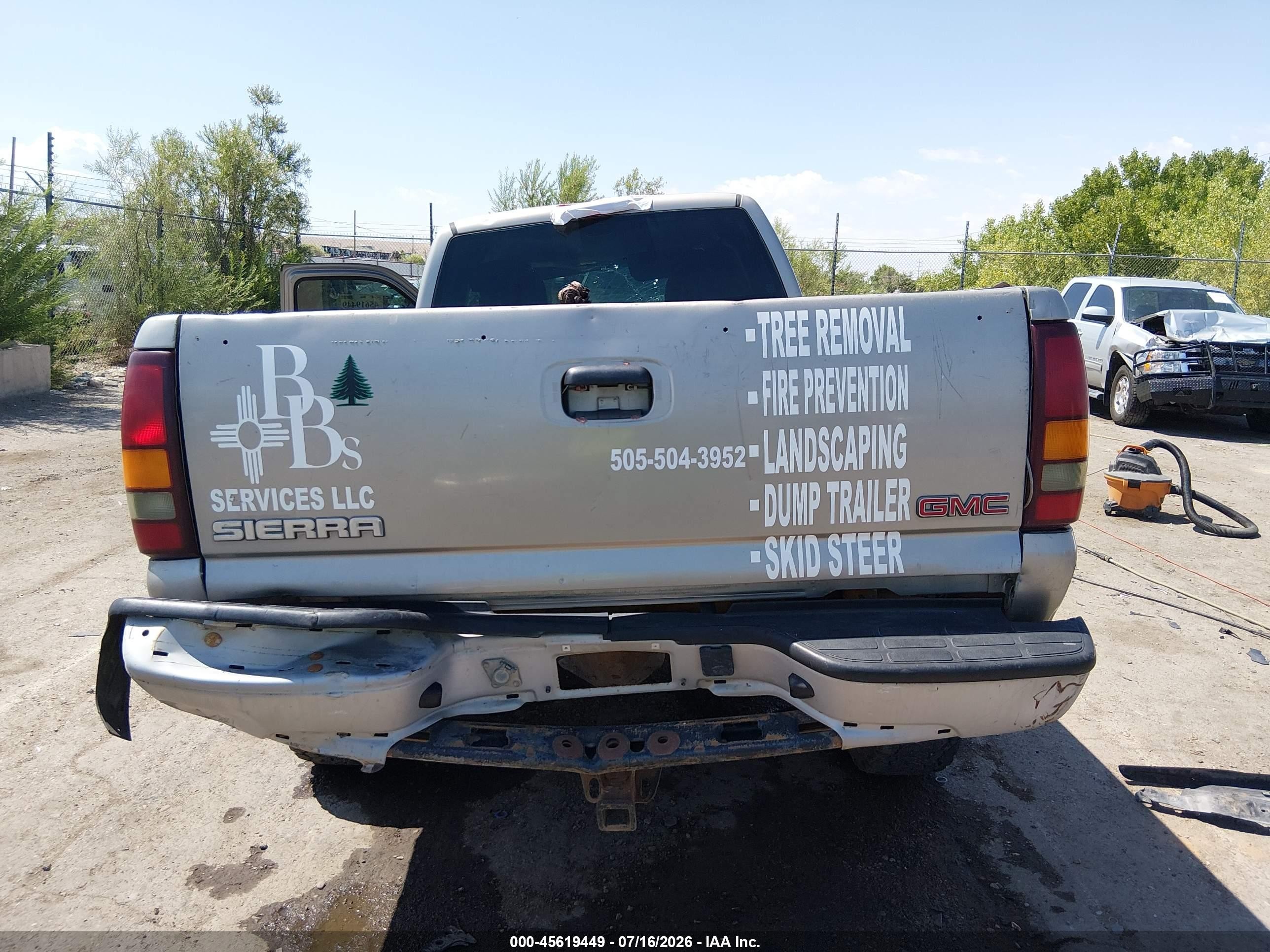 2002 Gmc Sierra 2500hd Standard Золотой vin: 1GTHK29U72E220689