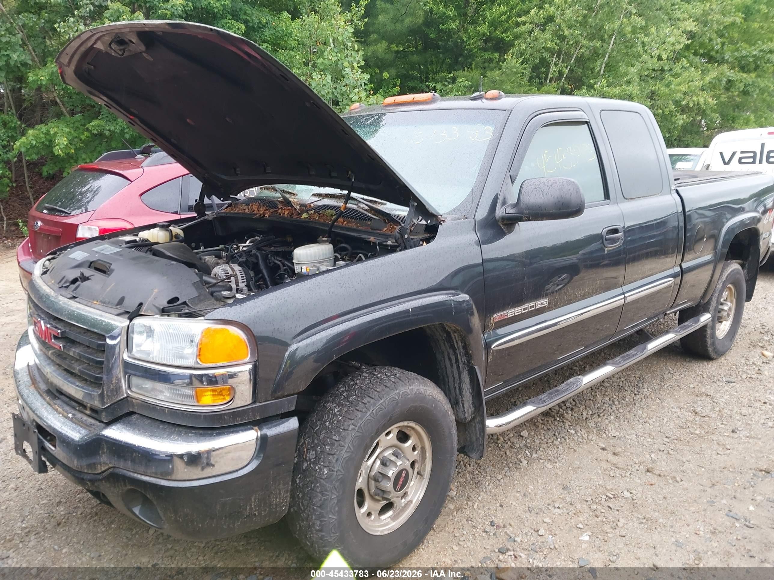 2003 Gmc Sierra 2500hd Slt Black vin: 1GTHK29U73E363045