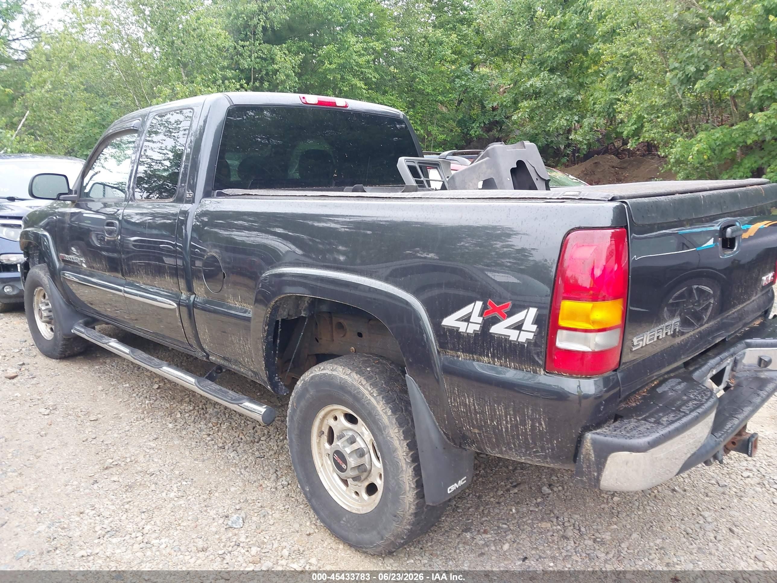 2003 Gmc Sierra 2500hd Slt Black vin: 1GTHK29U73E363045
