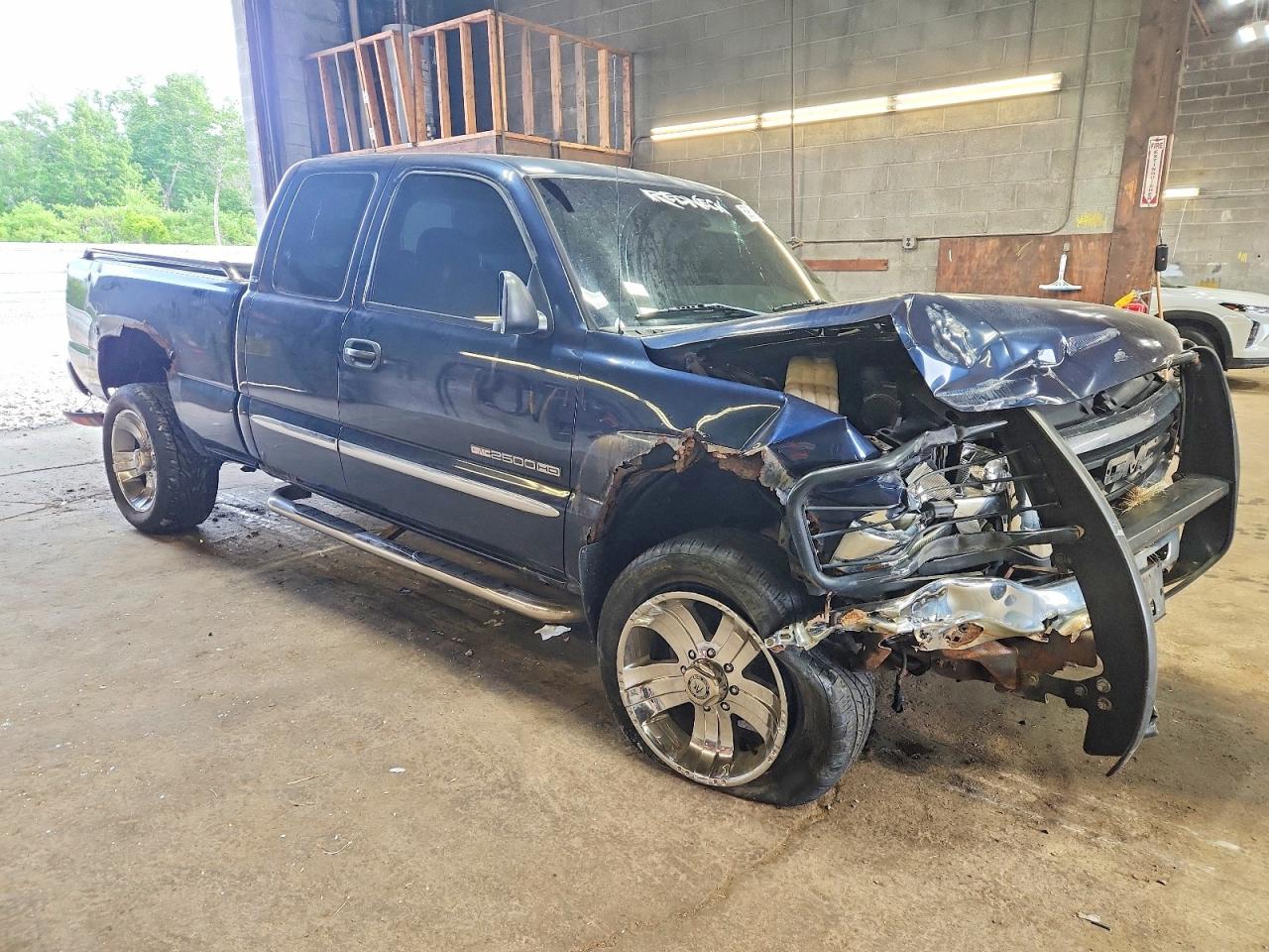 2005 Gmc Sierra K2500 Heavy Duty Black vin: 1GTHK29U75E187214