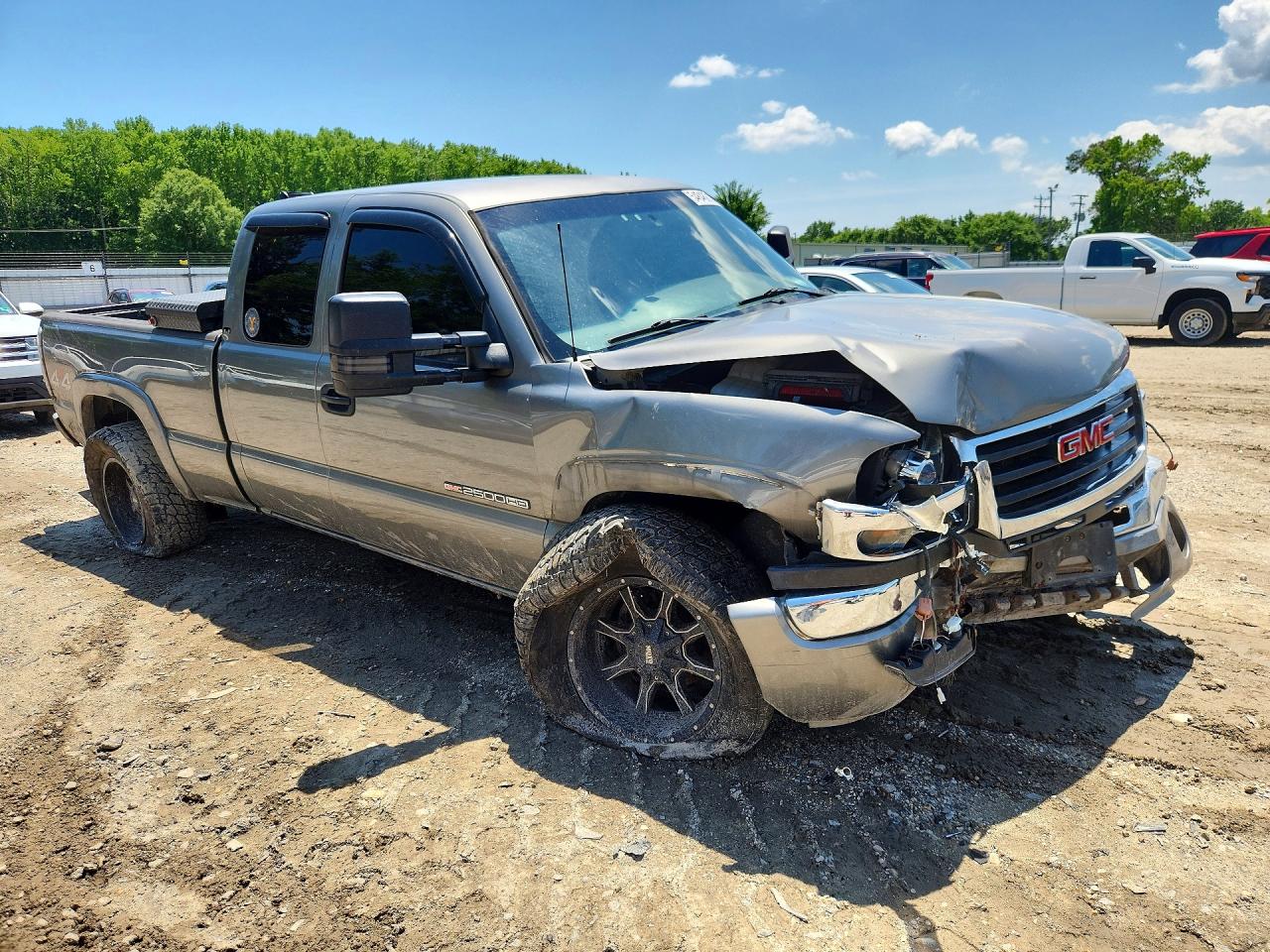 2006 Gmc Sierra K2500 Heavy Duty Gray vin: 1GTHK29U76E165117