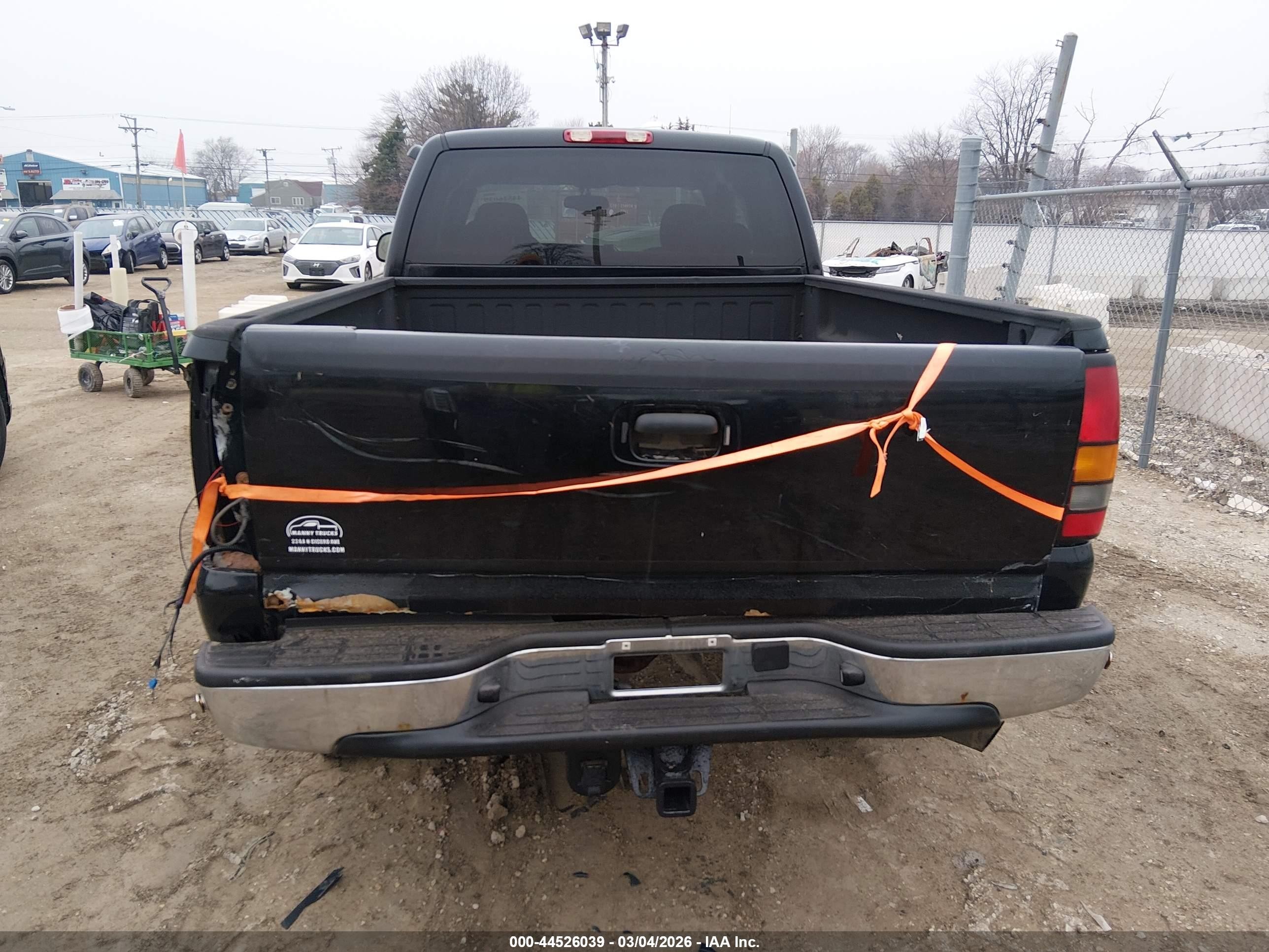 2004 Gmc Sierra 2500hd Sle Черный vin: 1GTHK29U84E227332