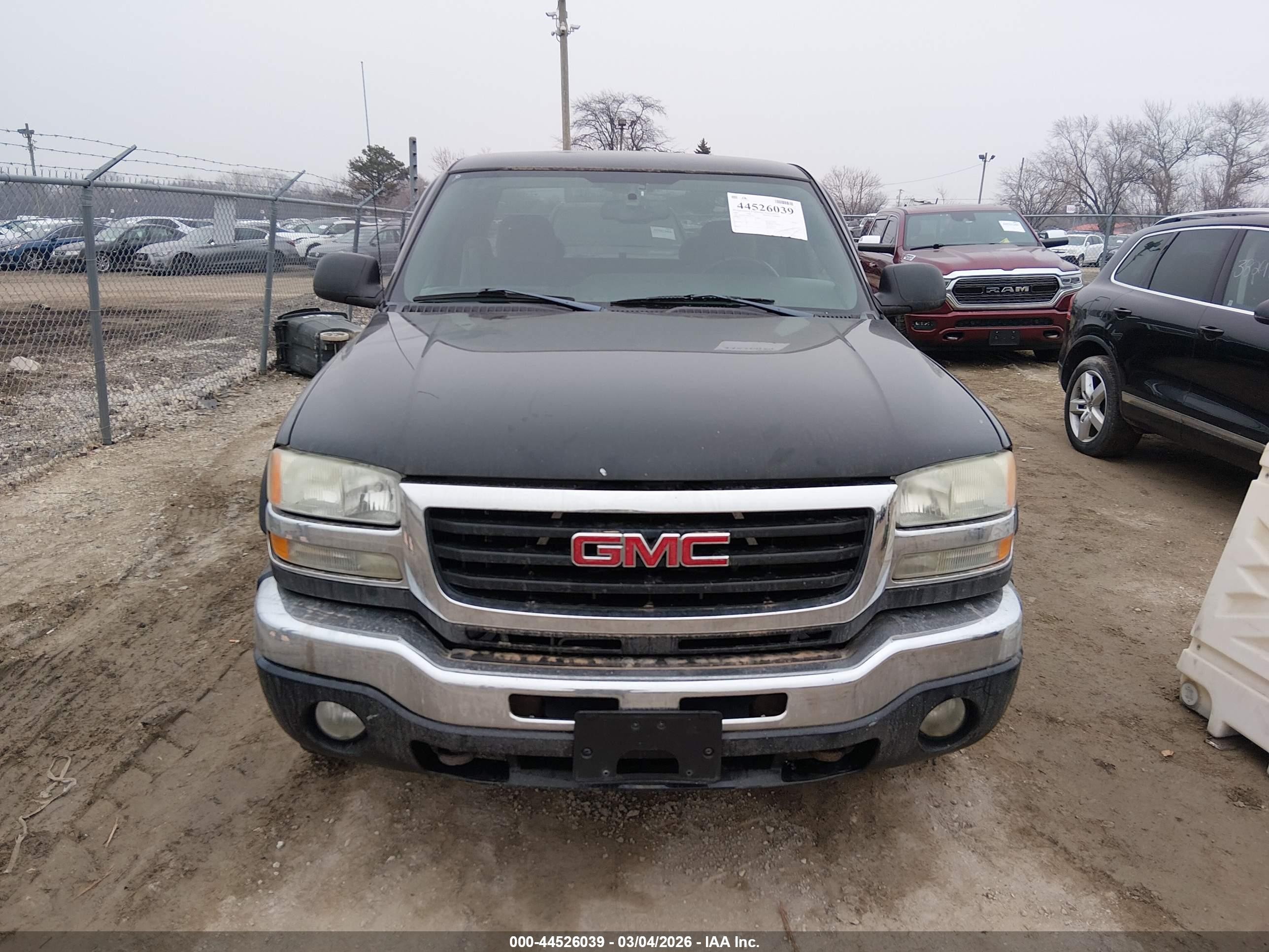 2004 Gmc Sierra 2500hd Sle Черный vin: 1GTHK29U84E227332