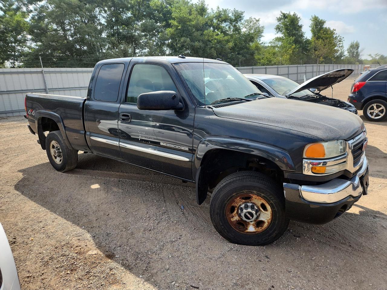 2003 Gmc Sierra K2500 Heavy Duty Charcoal vin: 1GTHK29U93E351916