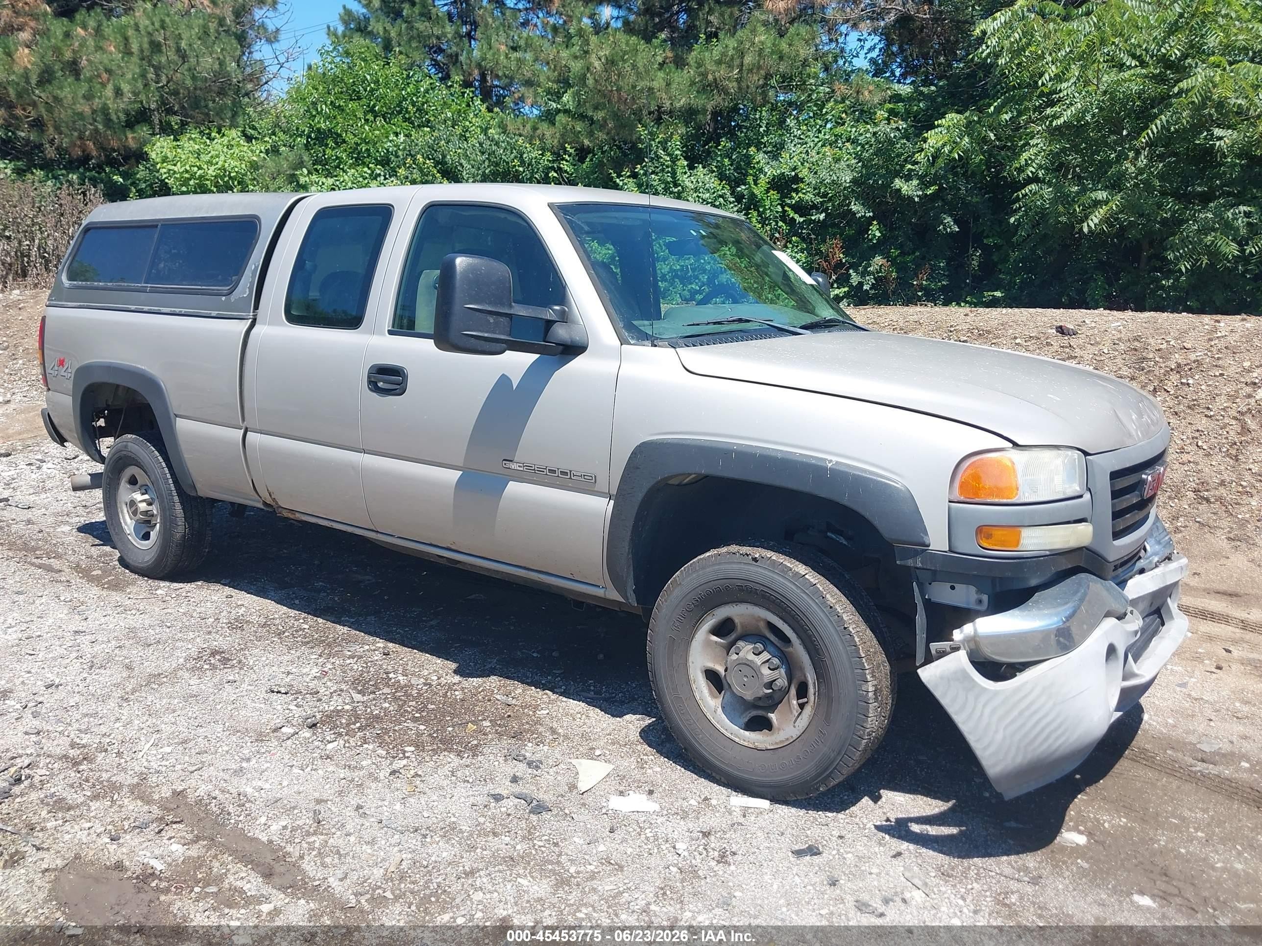 2006 Gmc Sierra 2500hd Work Truck Бежевый vin: 1GTHK29U96E187068
