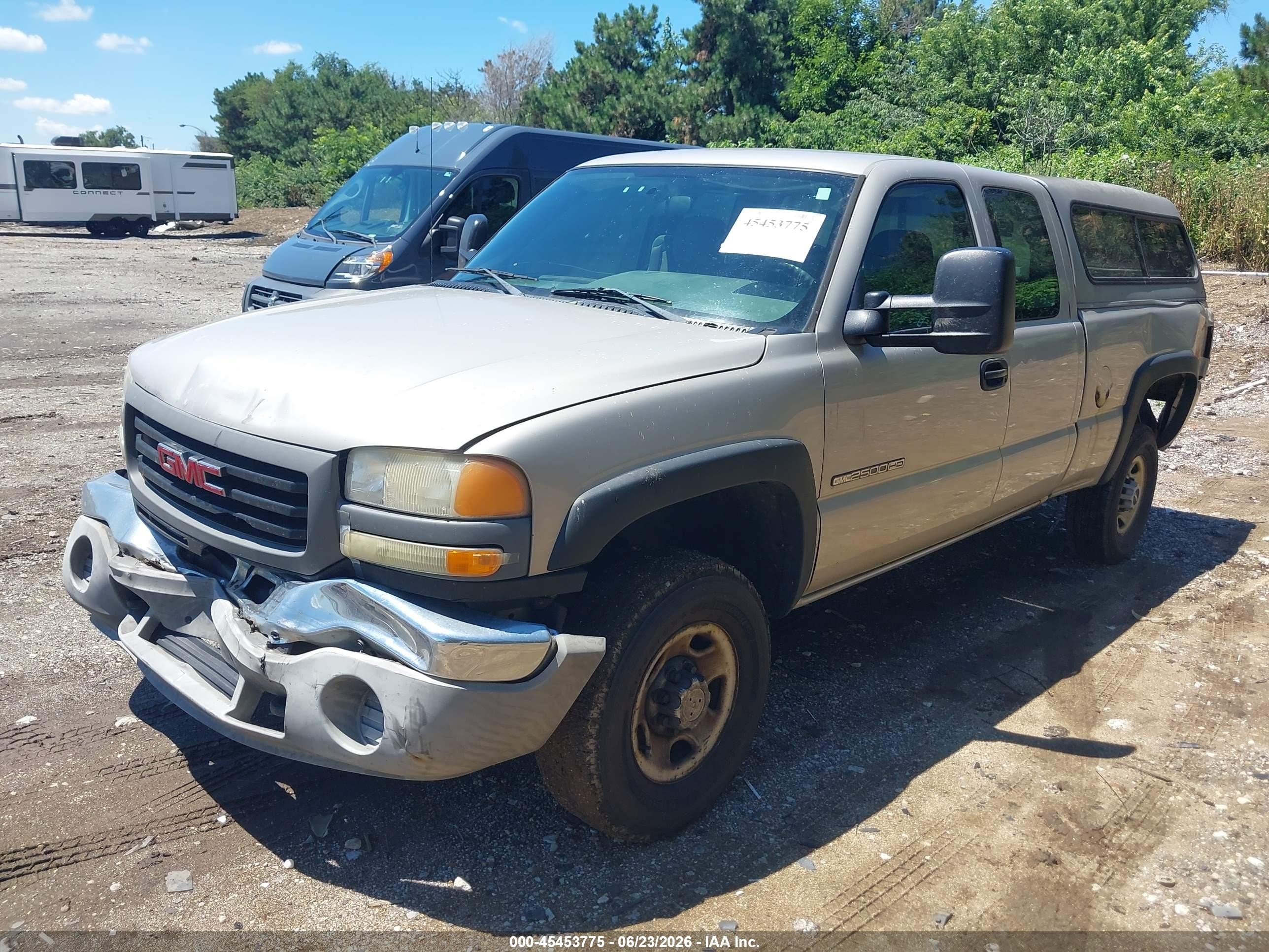 2006 Gmc Sierra 2500hd Work Truck Beige vin: 1GTHK29U96E187068