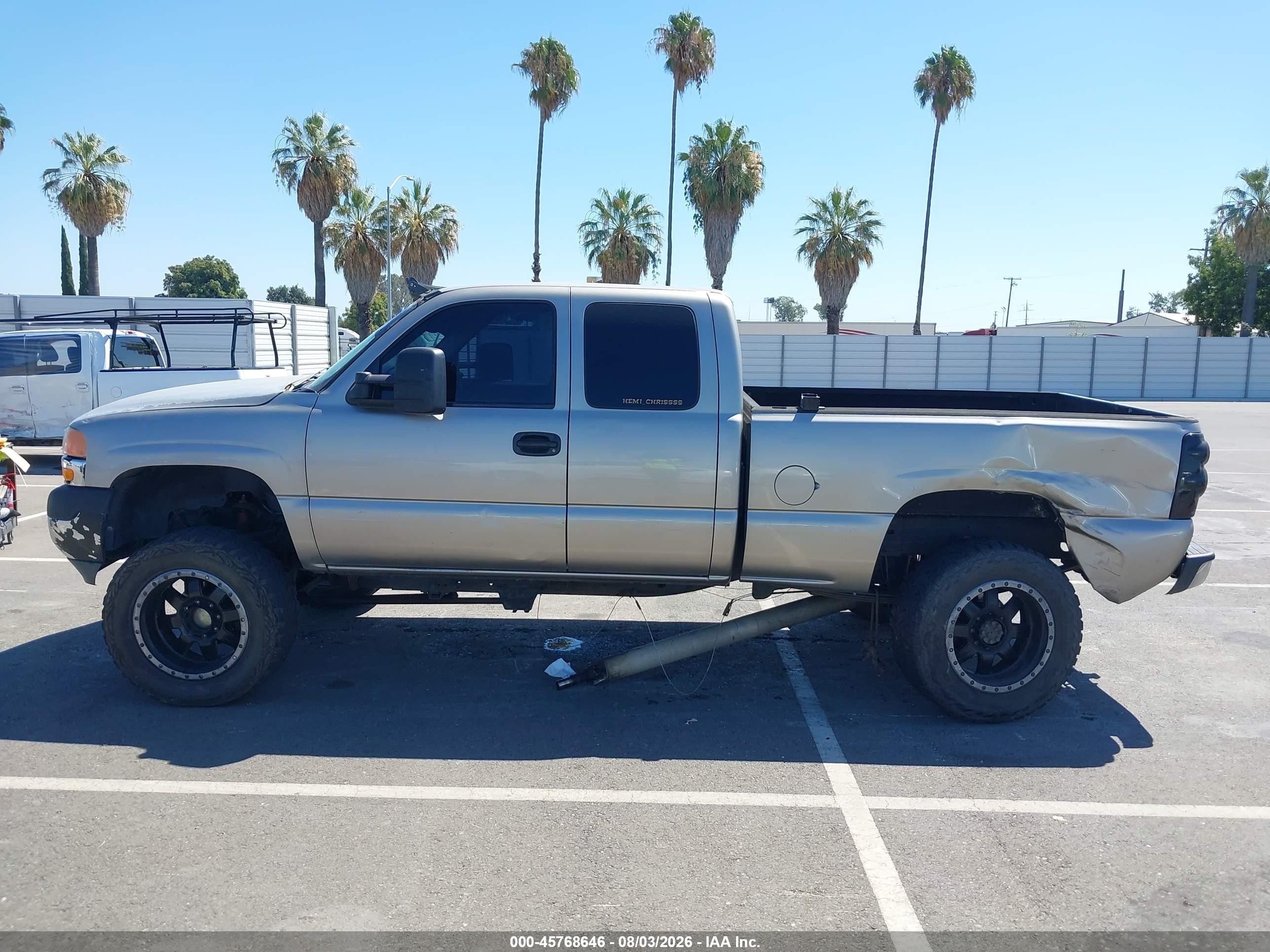 2001 Gmc Sierra 2500hd Sle Silver vin: 1GTHK29UX1E166836