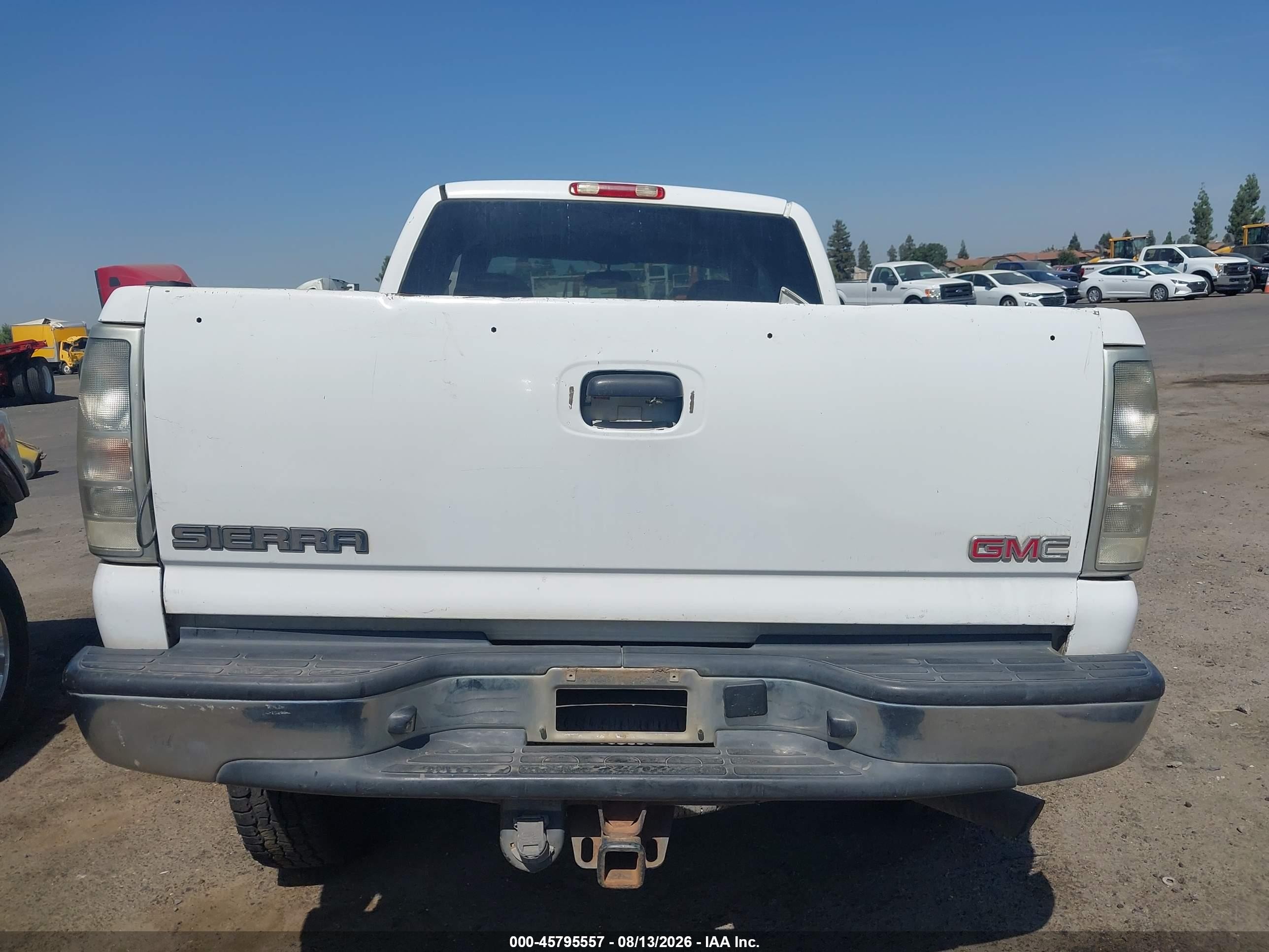 2006 Gmc Sierra 2500hd Sle1 Белый vin: 1GTHK29UX6E247228