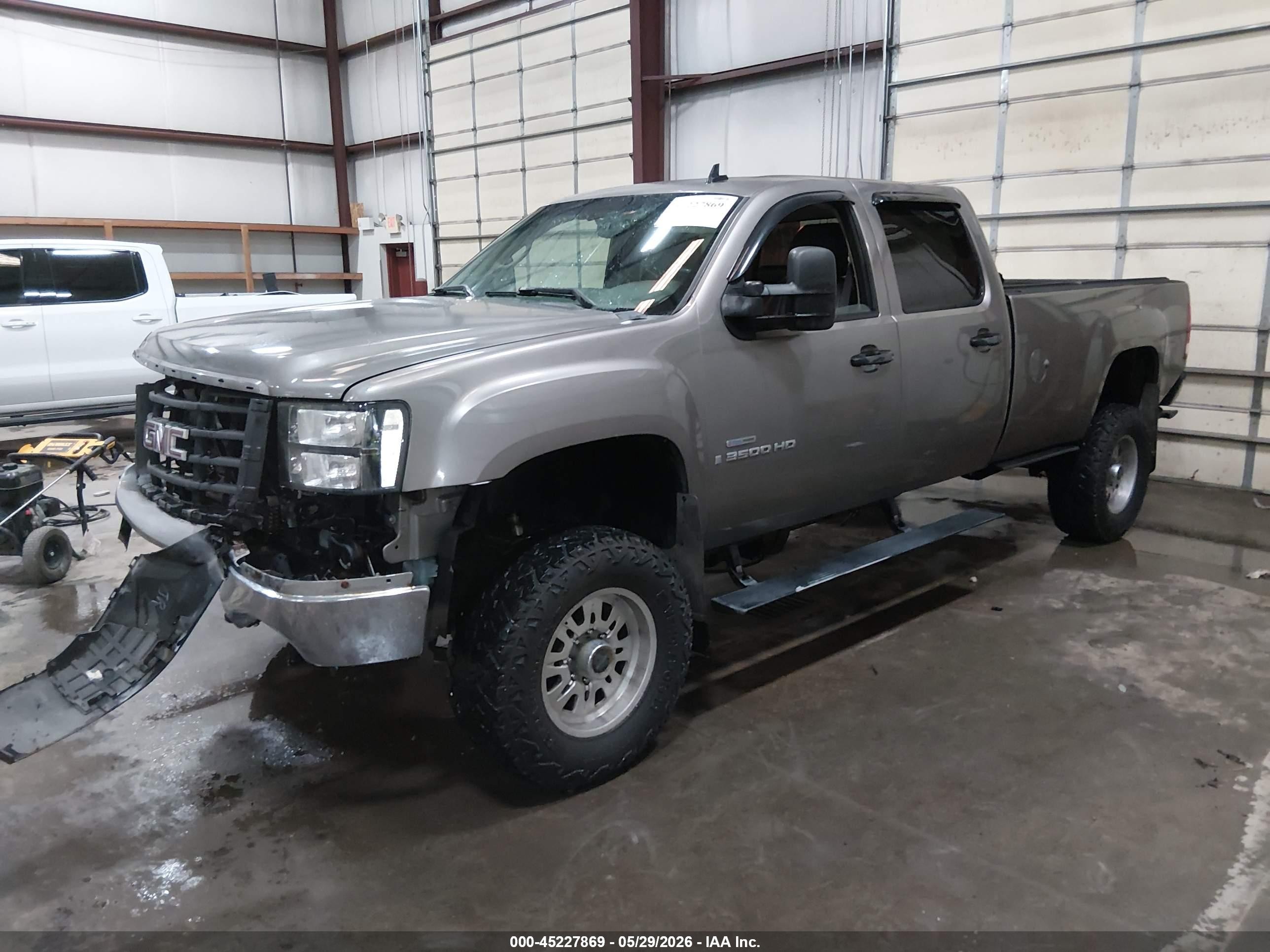 2008 Gmc Sierra 3500hd Sle1 Gray vin: 1GTHK33648F172765
