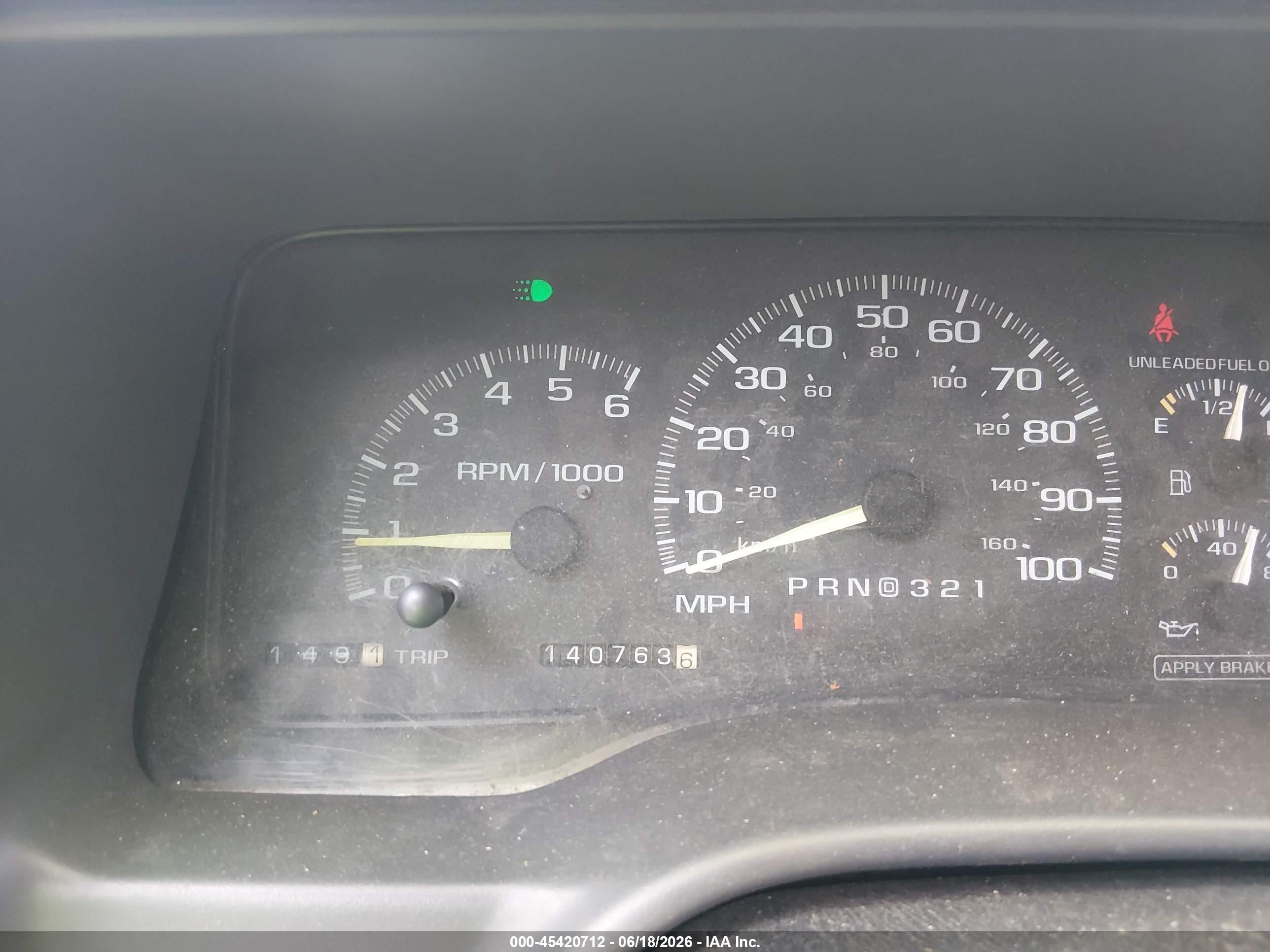 1997 Gmc Sierra 3500 Hd Sl Green vin: 1GTHK39J5VE505164