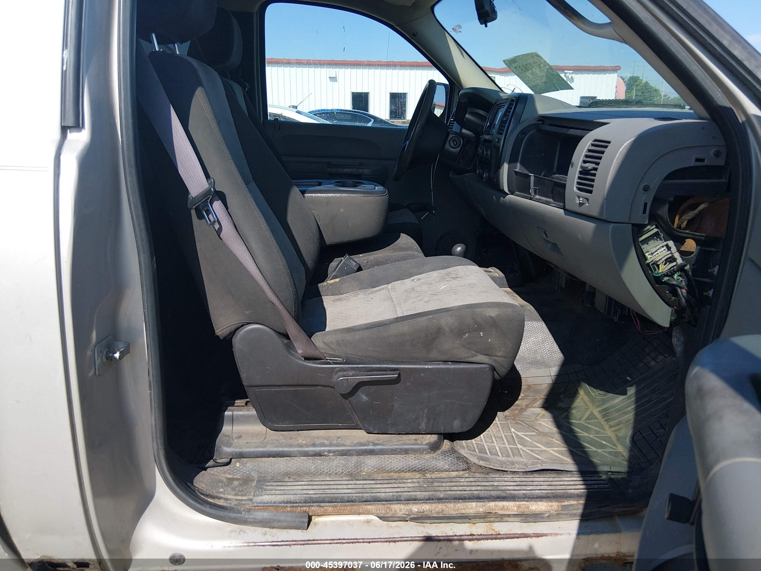 2009 Gmc Sierra 2500hd Work Truck Silver vin: 1GTHK44K29F165297