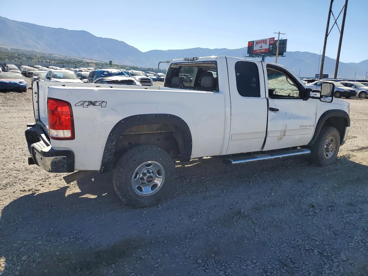 2009 Gmc Sierra K2500 Heavy Duty Белый vin: 1GTHK49K19E145430