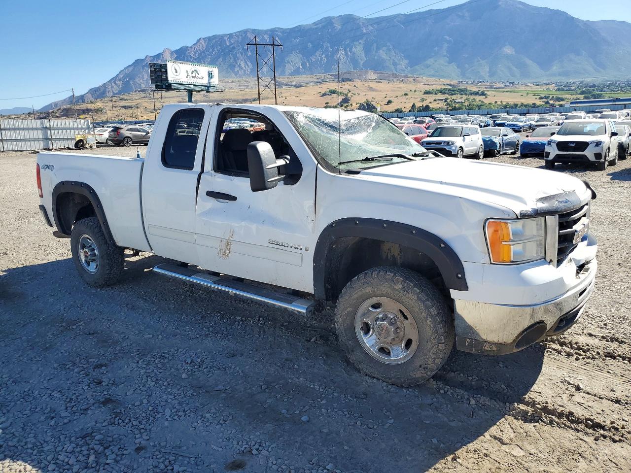 2009 Gmc Sierra K2500 Heavy Duty Белый vin: 1GTHK49K19E145430