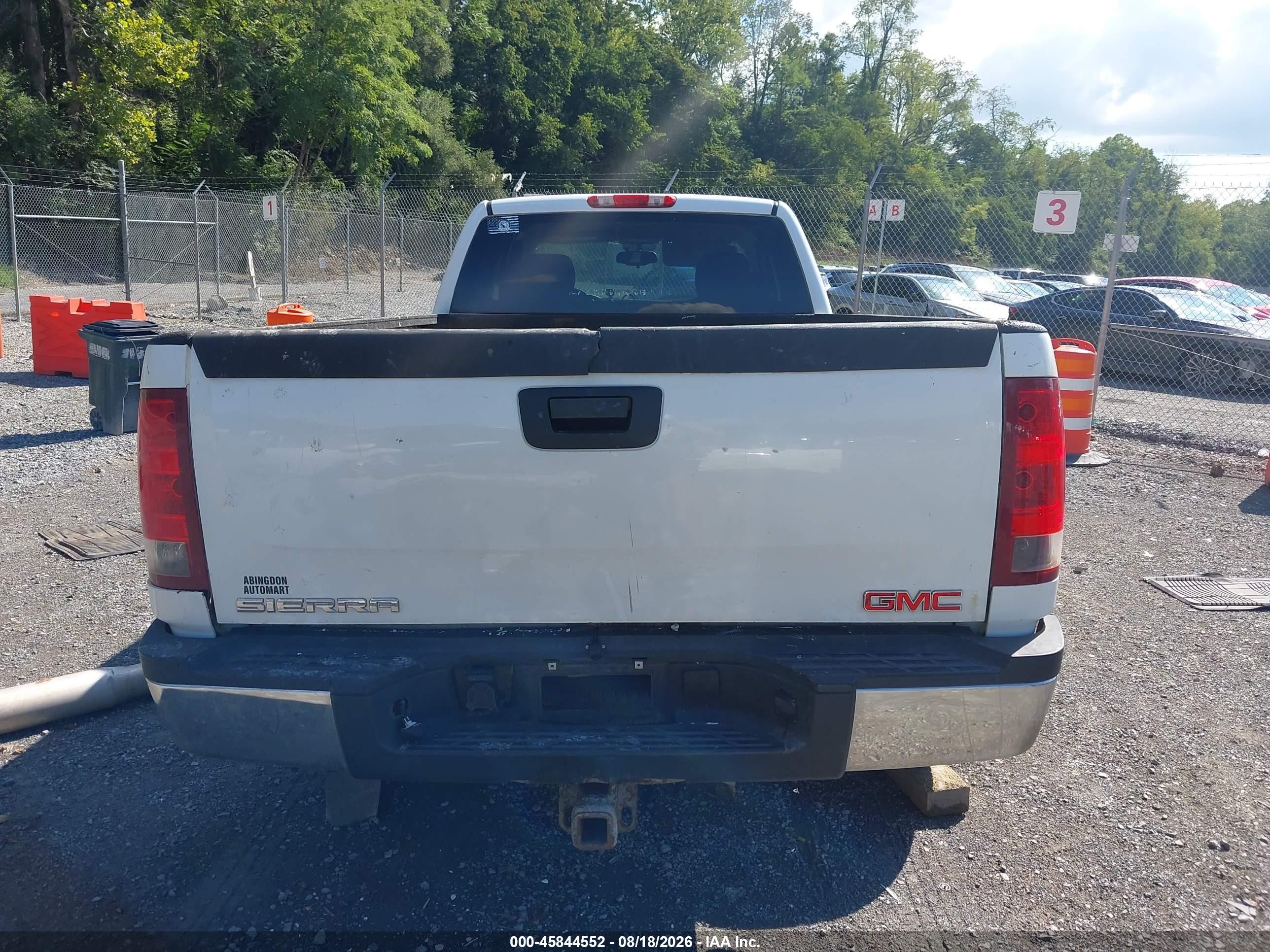 2009 Gmc Sierra 2500hd Work Truck Белый vin: 1GTHK49K39E106497