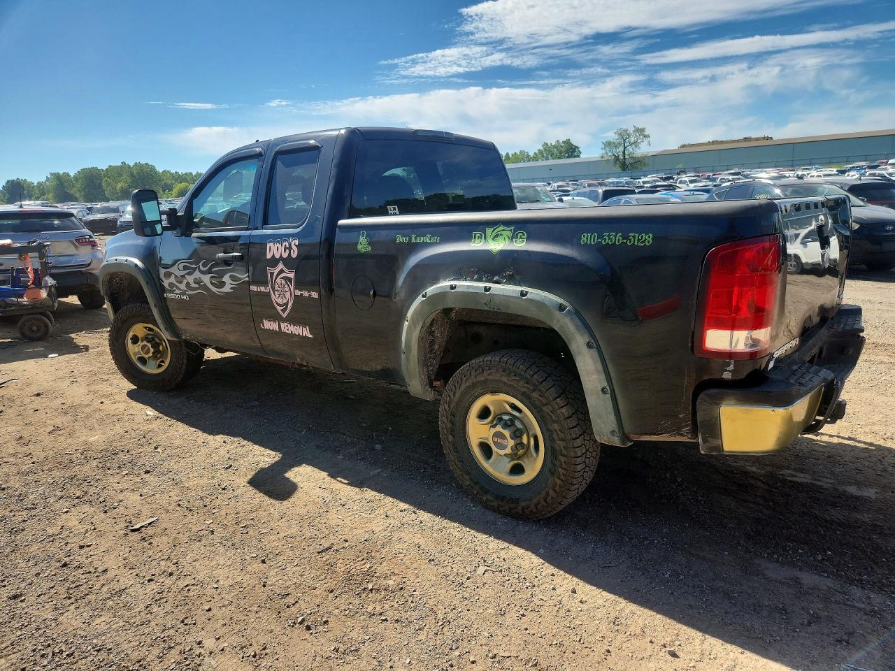 2009 Gmc Sierra K2500 Heavy Duty Black vin: 1GTHK49K69E162269