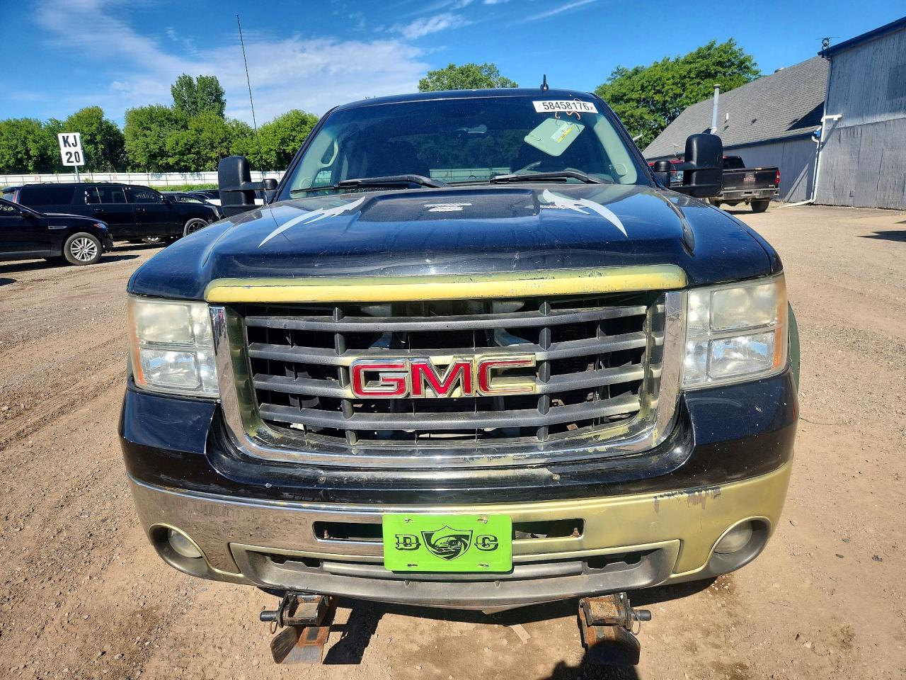 2009 Gmc Sierra K2500 Heavy Duty Black vin: 1GTHK49K69E162269