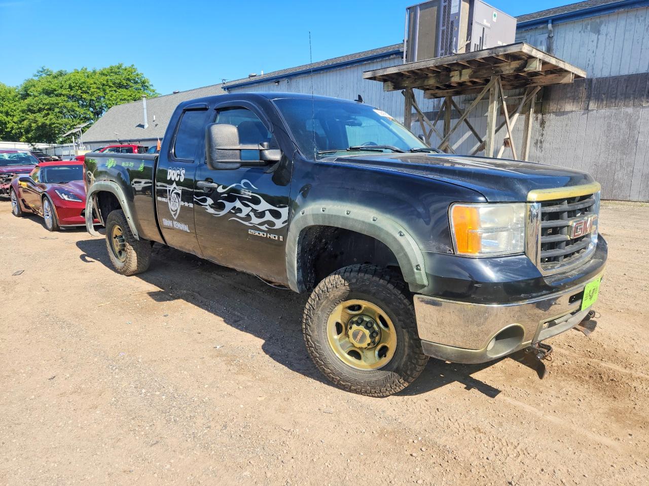 2009 Gmc Sierra K2500 Heavy Duty Black vin: 1GTHK49K69E162269