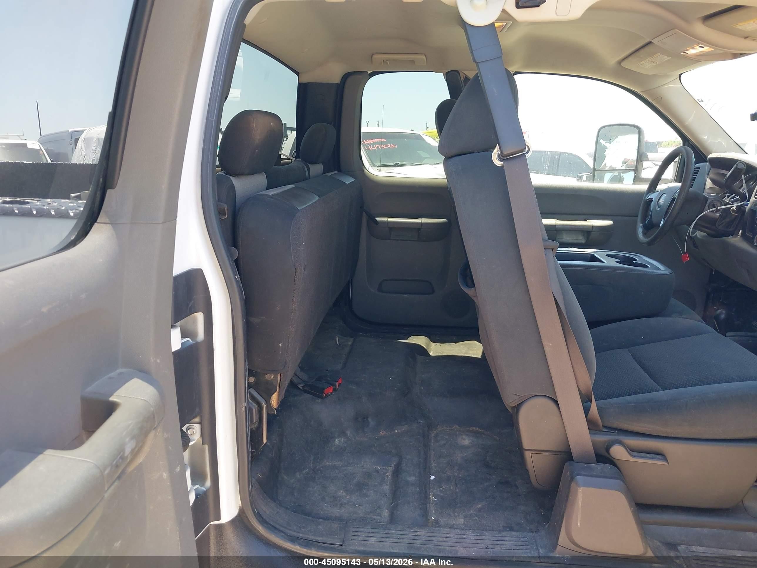 2009 Gmc Sierra 2500hd Work Truck White vin: 1GTHK49K99E108366