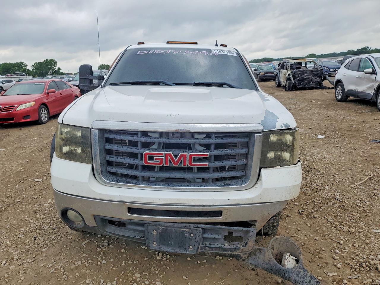 2009 Gmc Sierra K2500 Sle White vin: 1GTHK53609F148234