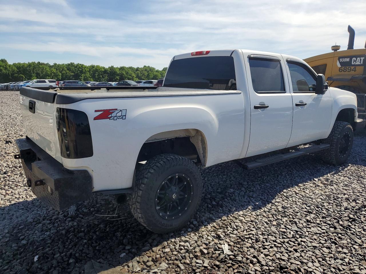 2009 Gmc Sierra K2500 Sle Белый vin: 1GTHK53629F152107