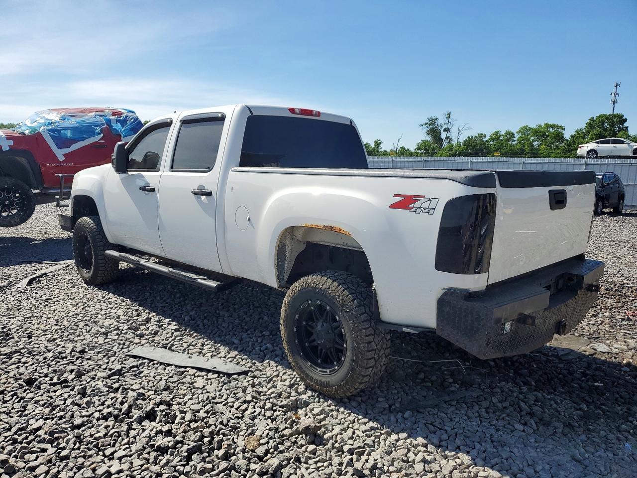 2009 Gmc Sierra K2500 Sle Белый vin: 1GTHK53629F152107