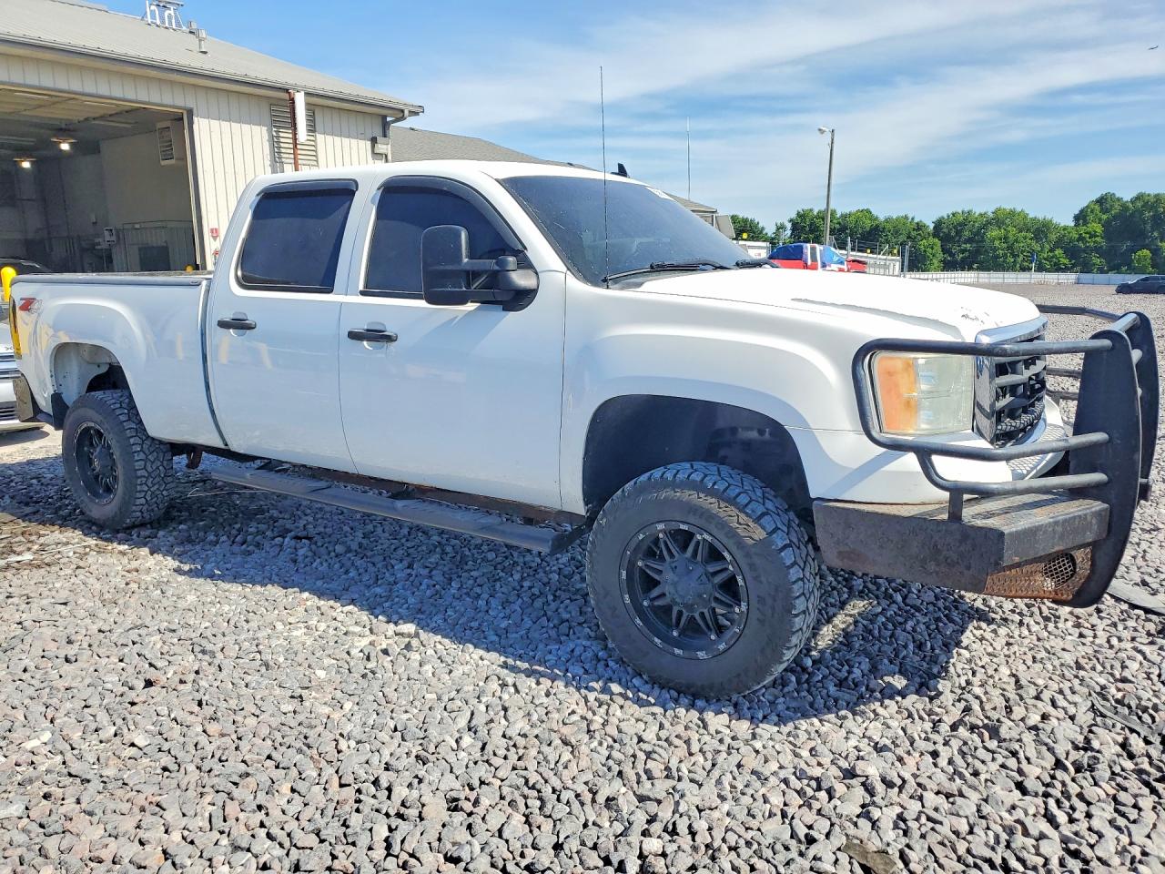 2009 Gmc Sierra K2500 Sle Белый vin: 1GTHK53629F152107