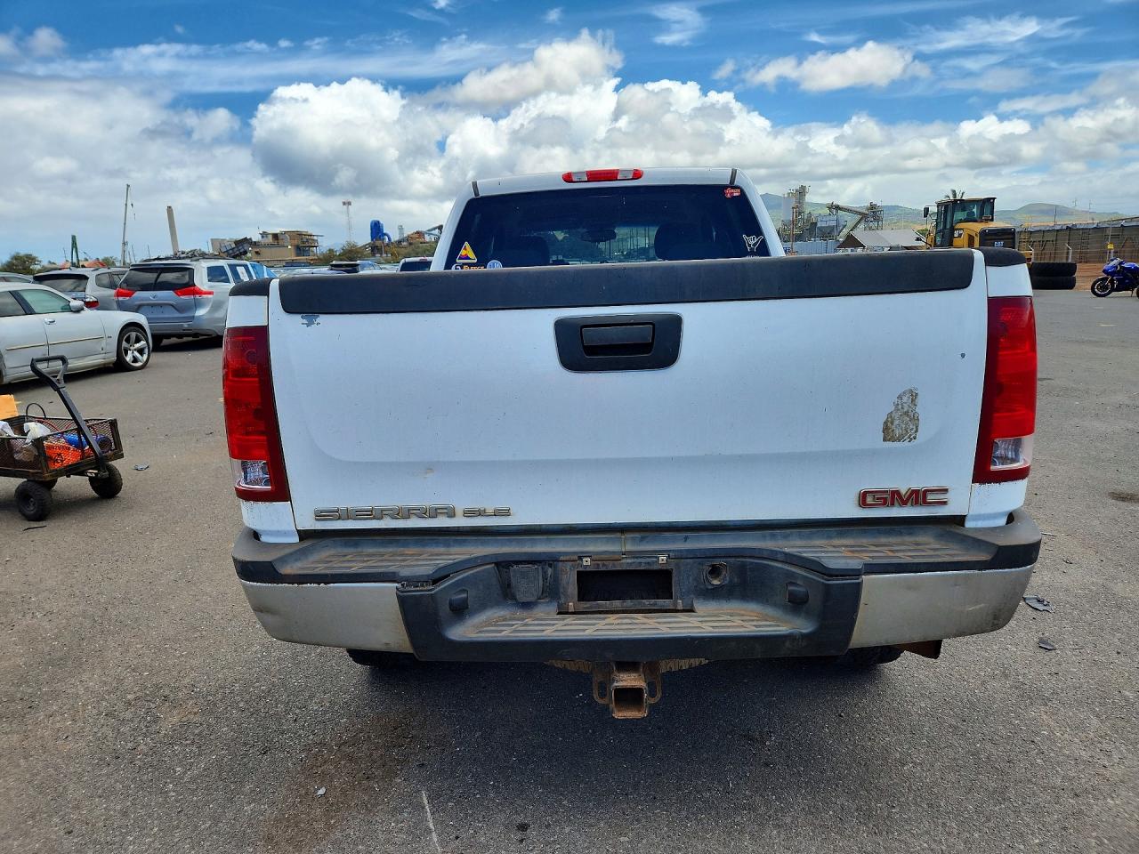 2009 Gmc Sierra K2500 Sle Белый vin: 1GTHK53659F133051