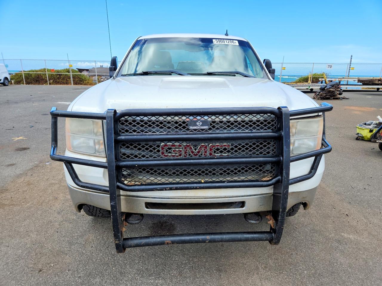 2009 Gmc Sierra K2500 Sle Белый vin: 1GTHK53659F133051